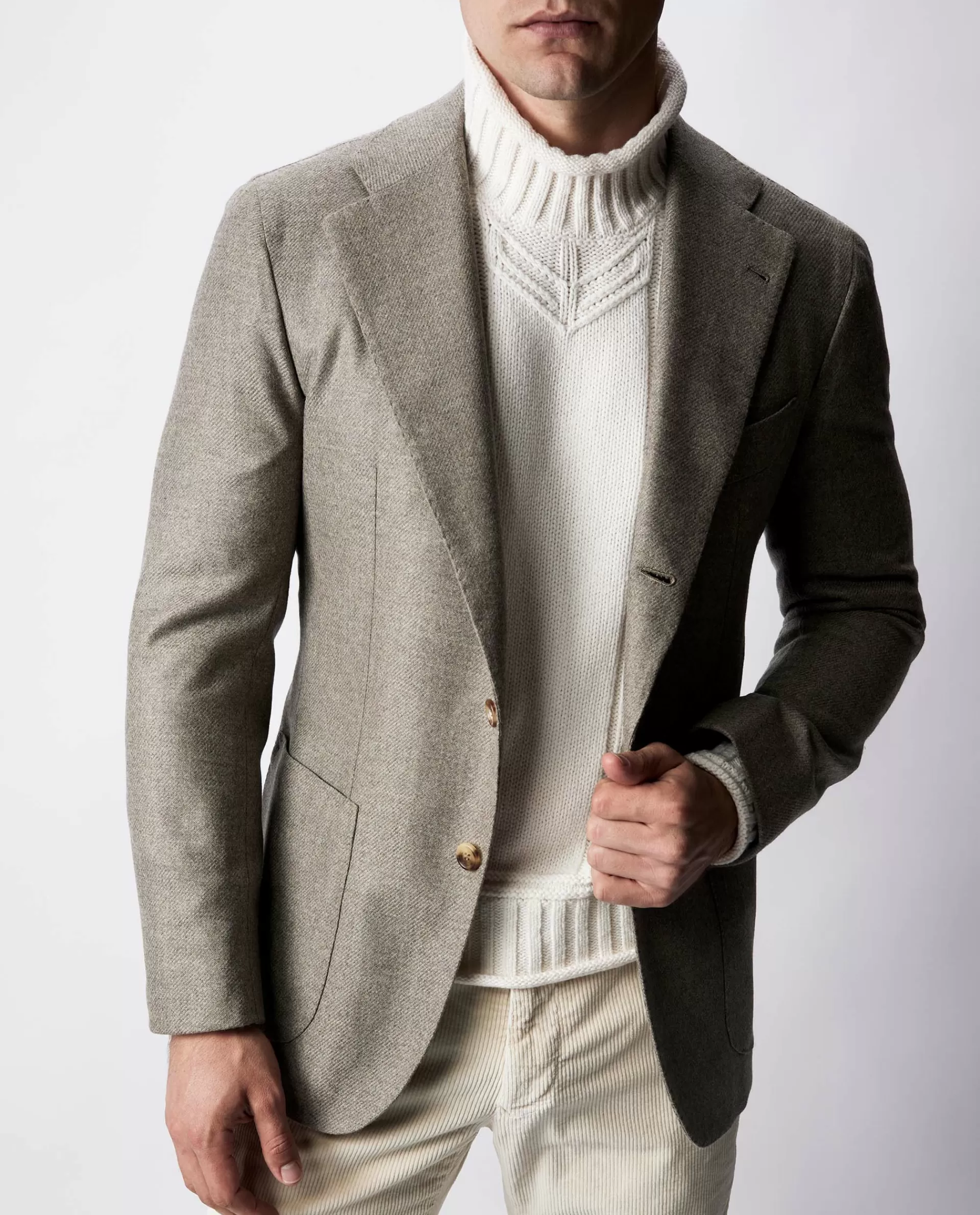 Clearance Twill Jasje Mannen Jasjes