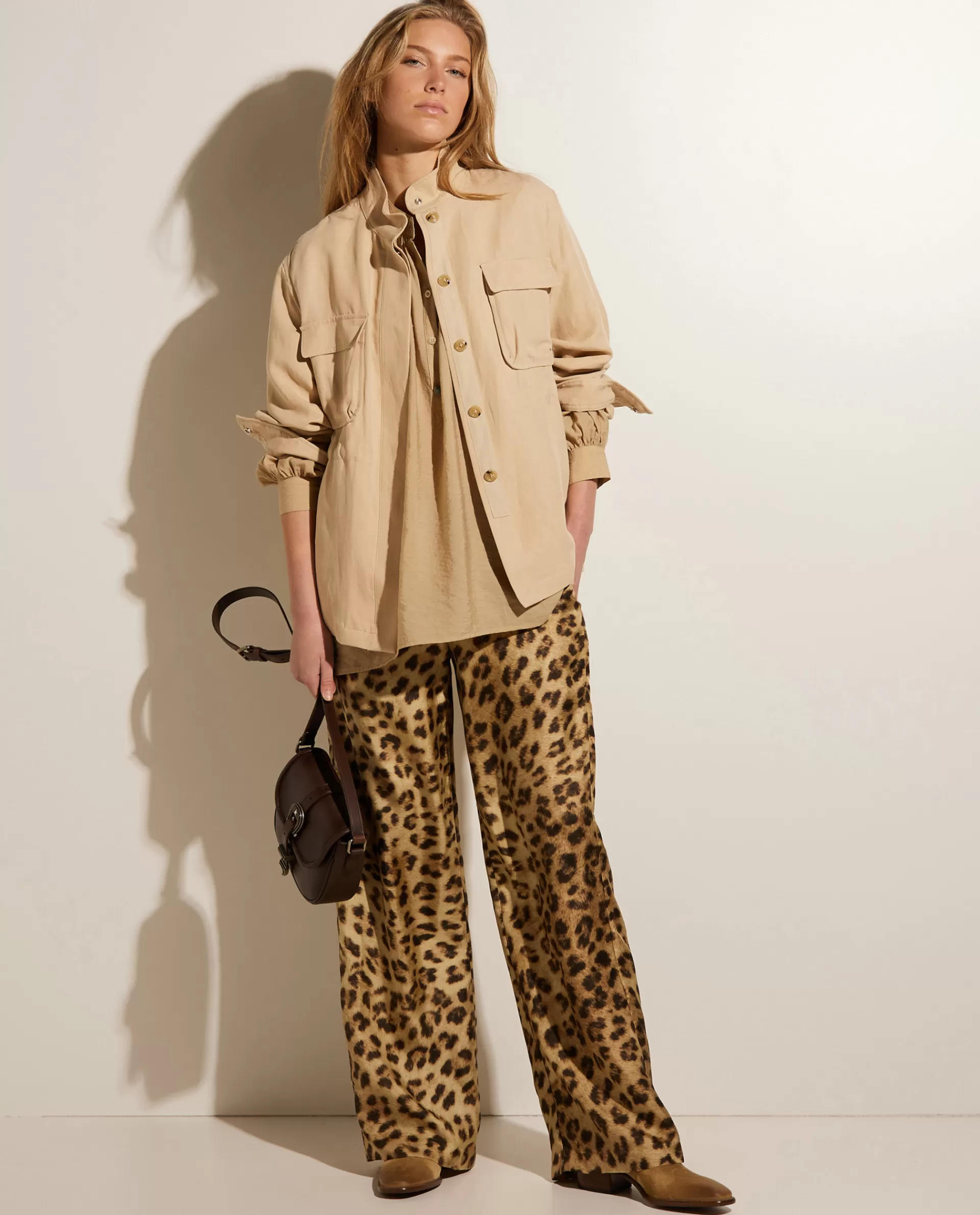 Store Utility Overshirt Vrouwen Blouses