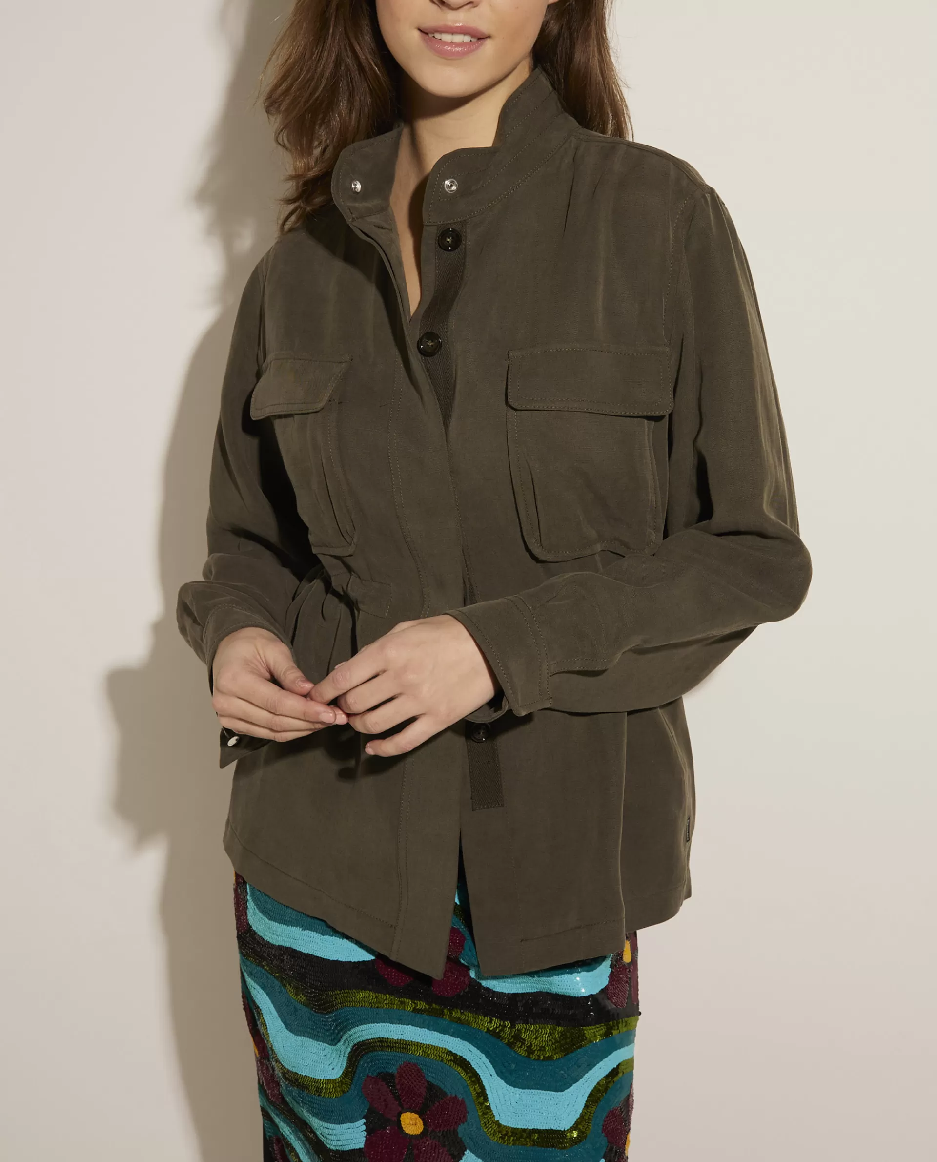 Online Utility-Overshirt Vrouwen Blouses