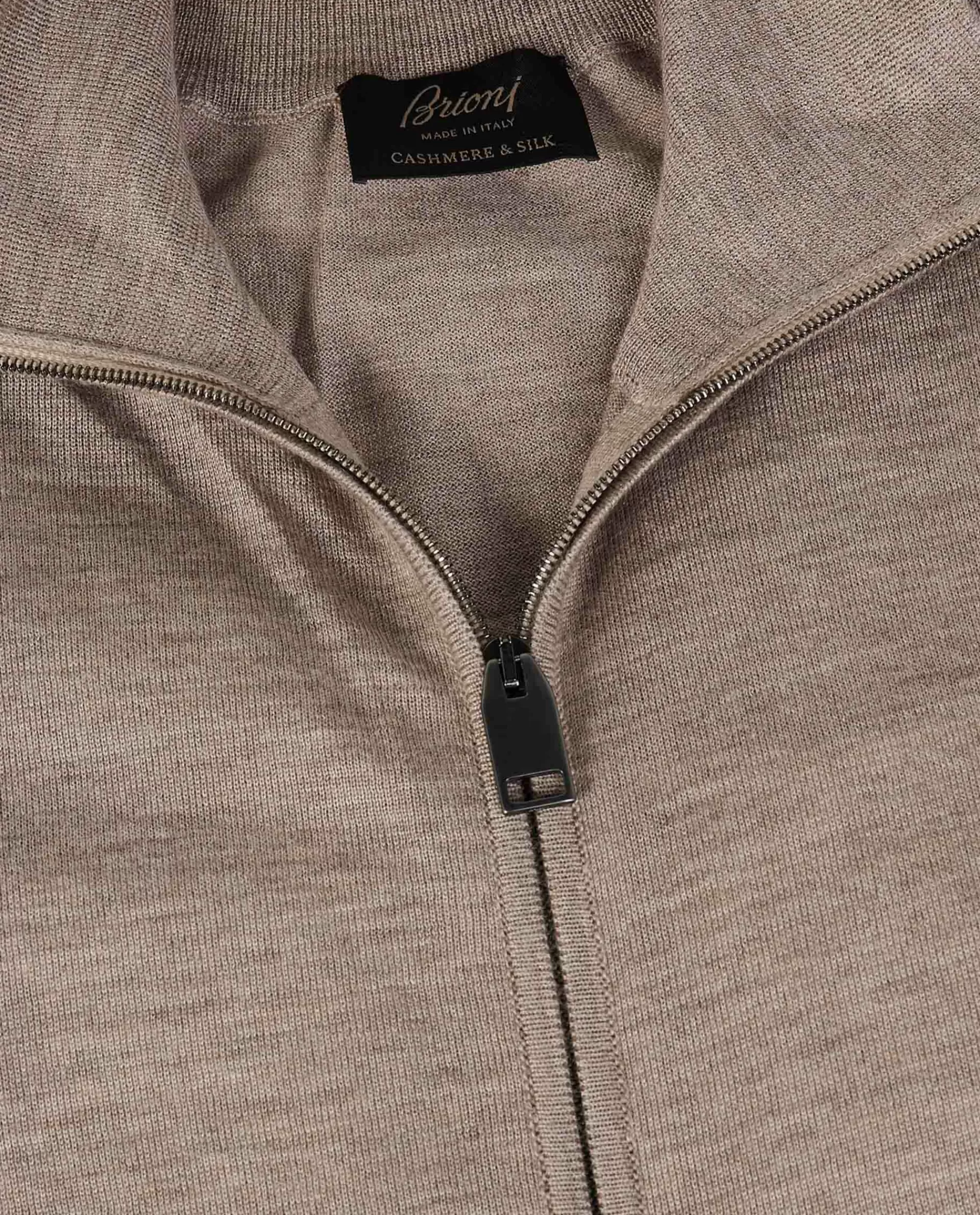Fashion Vest Met Rits Mannen Knitwear