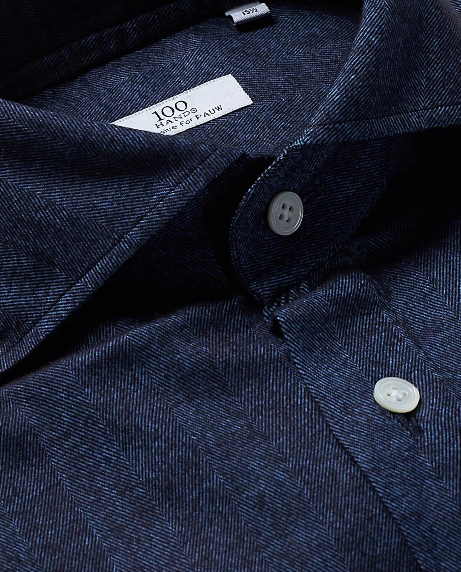 Online Visgraat Flanel Shirt Mannen Shirts