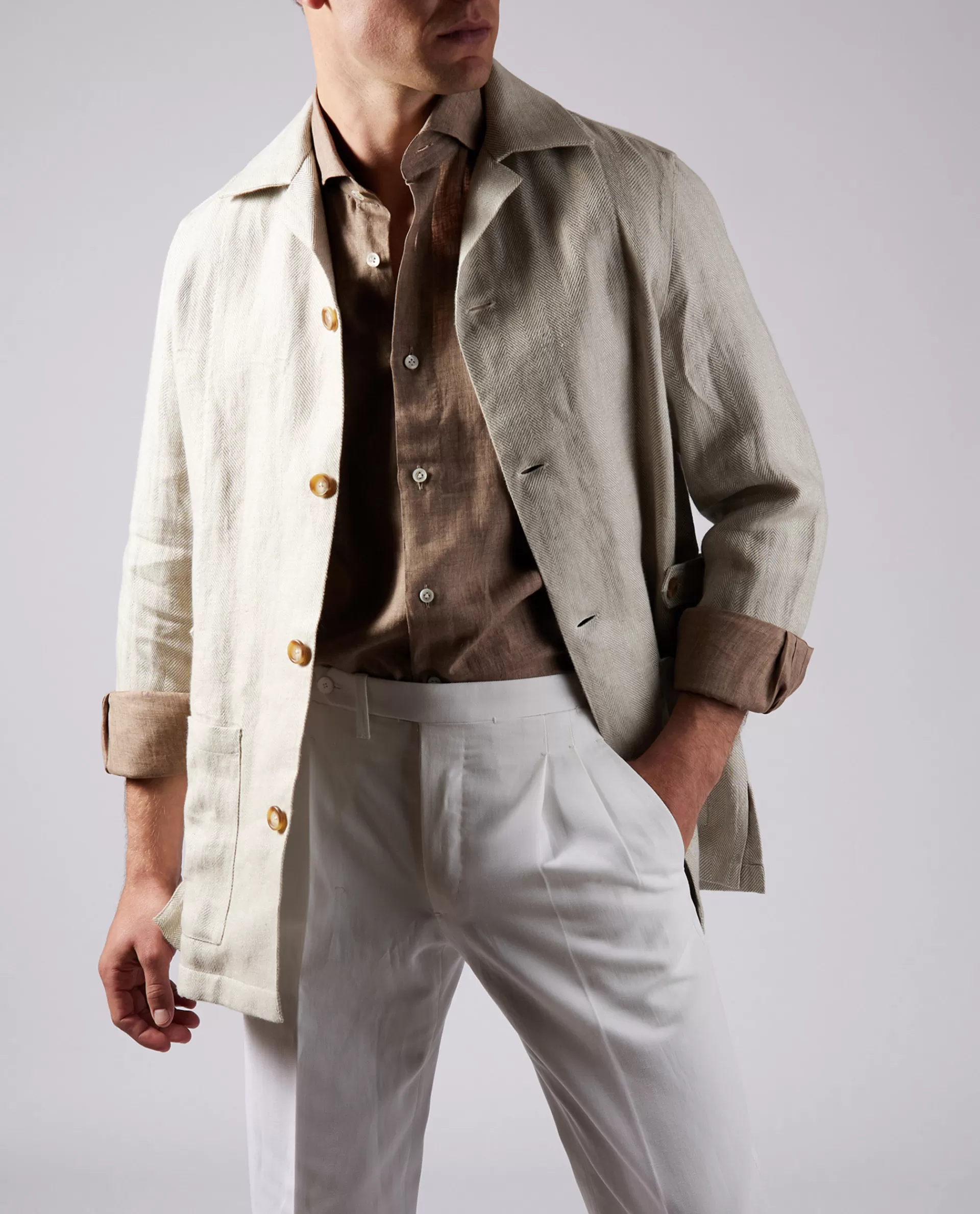 Cheap Visgraat Shirt Jasje Mannen Jasjes