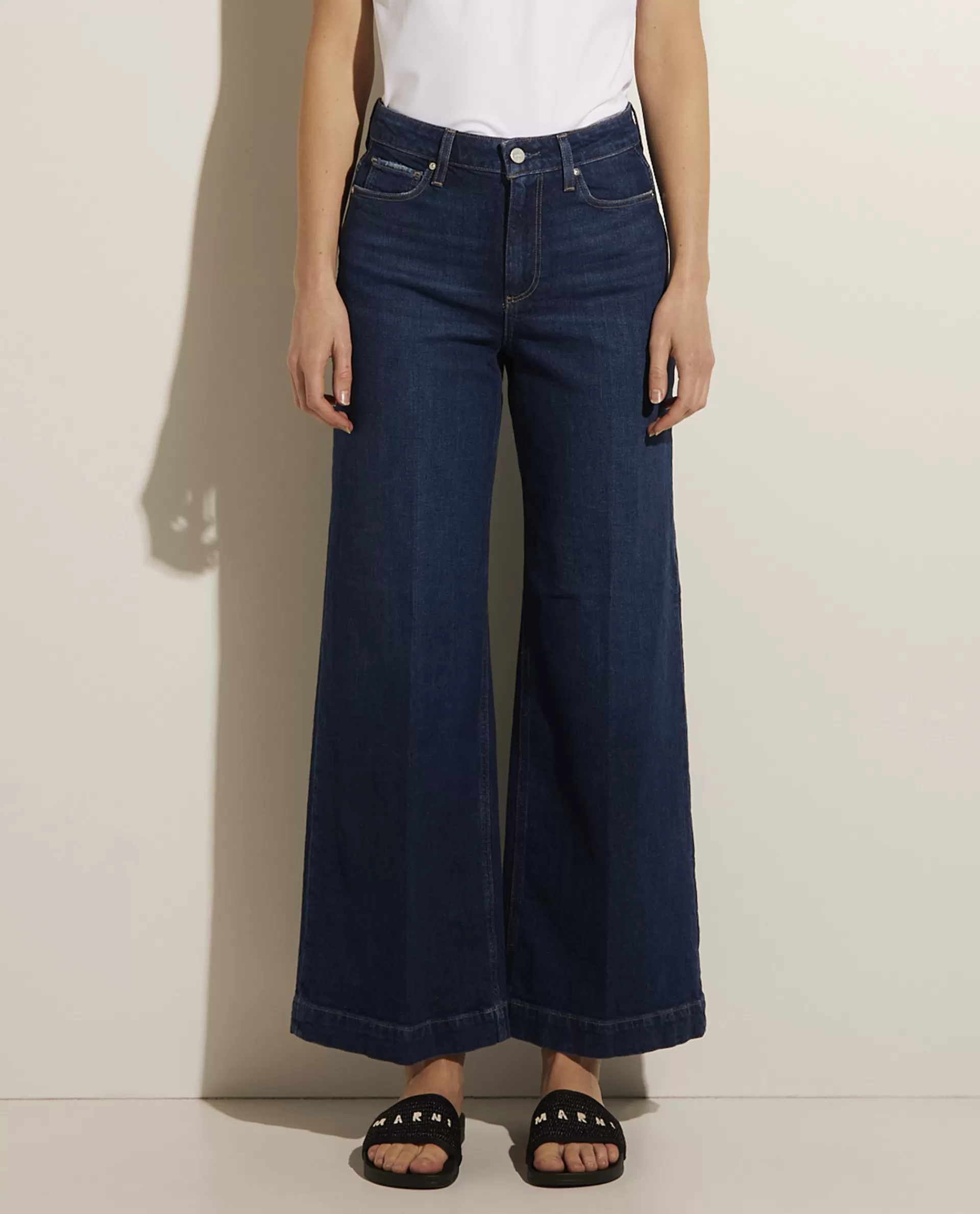 Online Wijde Jeans Vrouwen Broeken