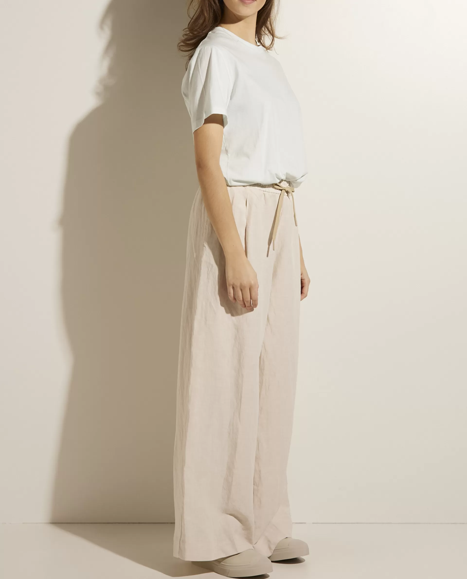 Best Sale Wijde Linnen Broek Vrouwen Broeken