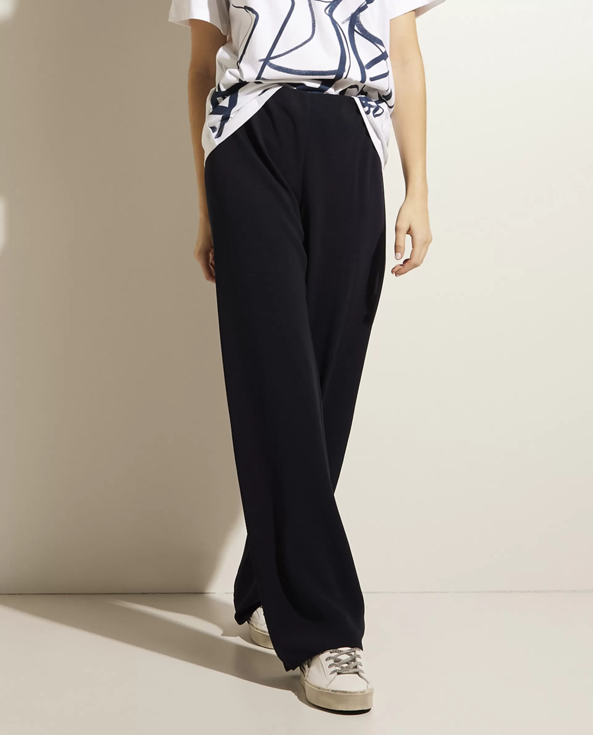 Flash Sale Wijde Wollen Broek Vrouwen Broeken