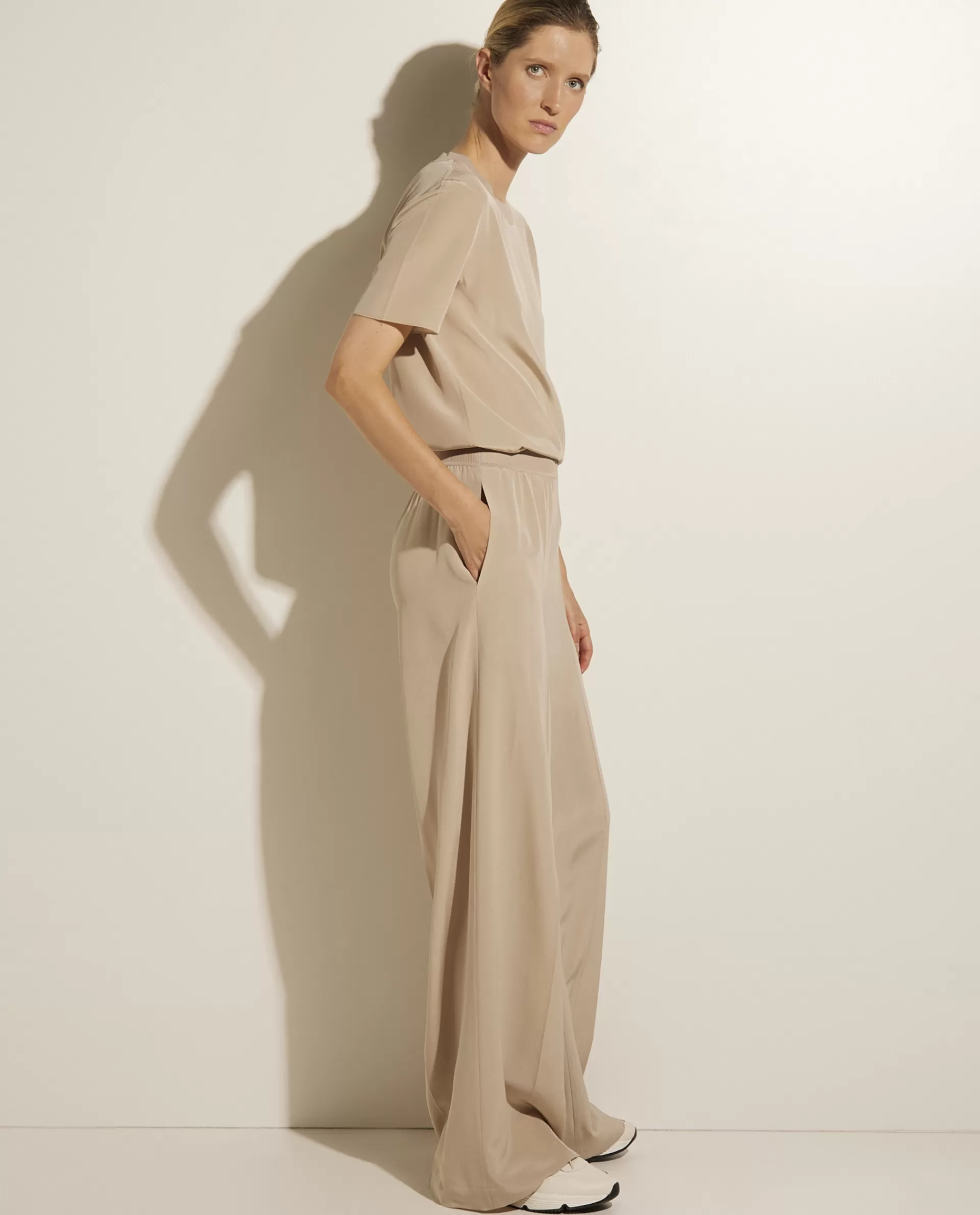 Cheap Wijde Zijden Broek Vrouwen Broeken
