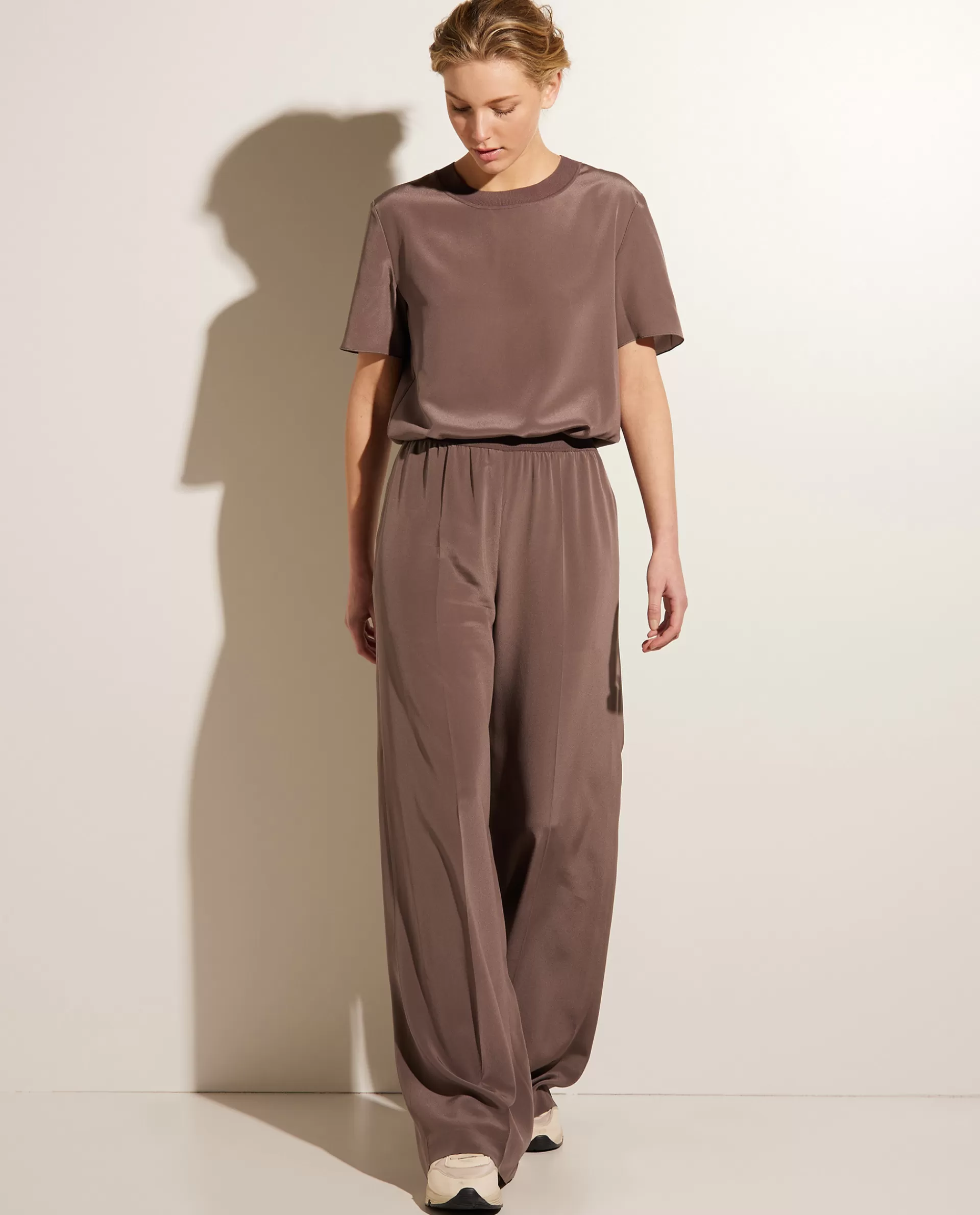 Store Wijde Zijden Broek Vrouwen Broeken