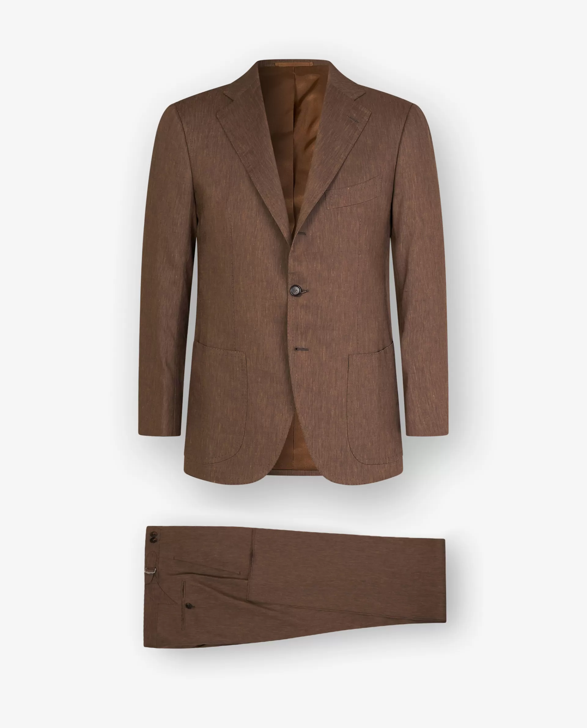 Flash Sale Wol Linnen Pak Mannen Pakken