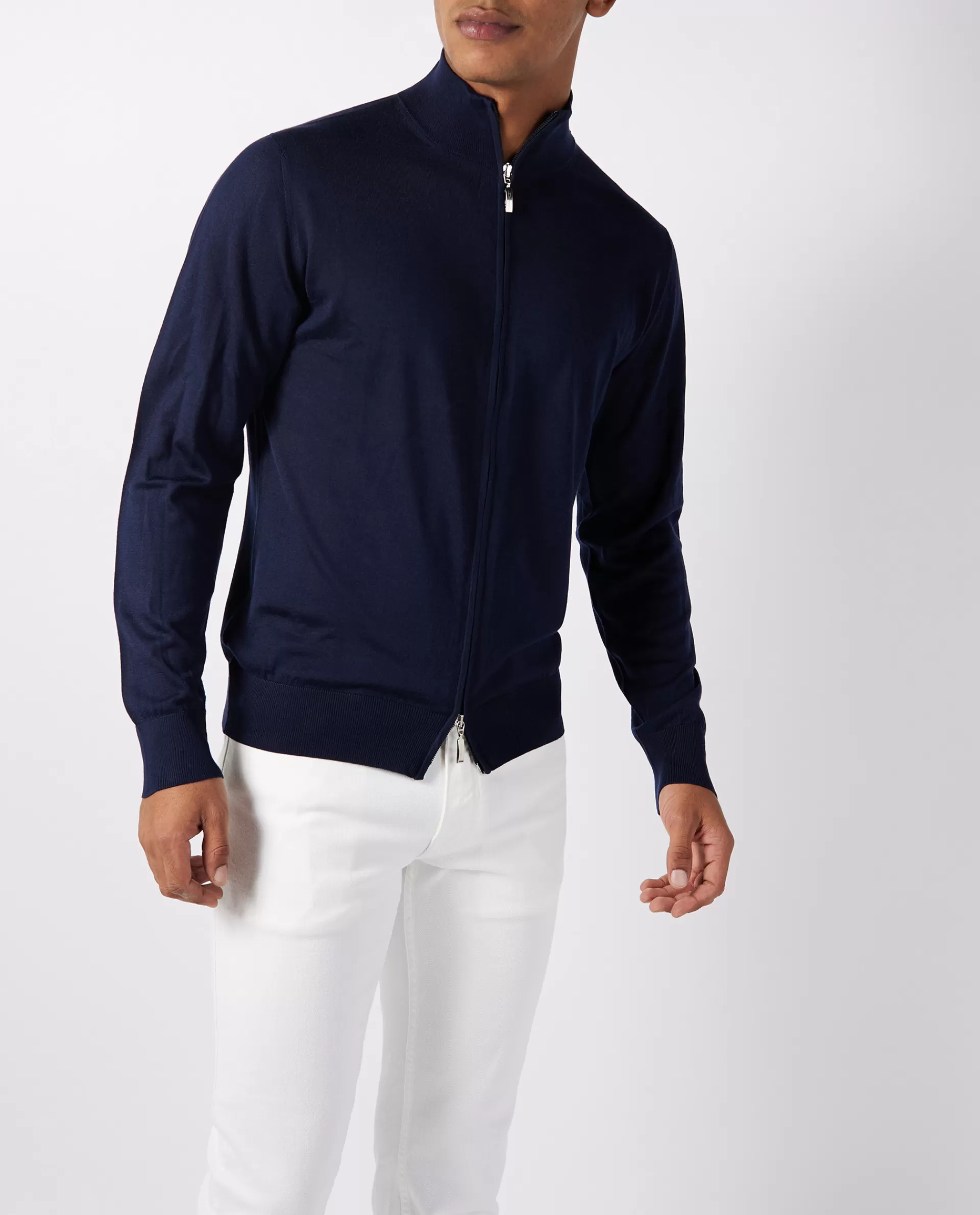 Cheap Wol Mix Vest Mannen Knitwear