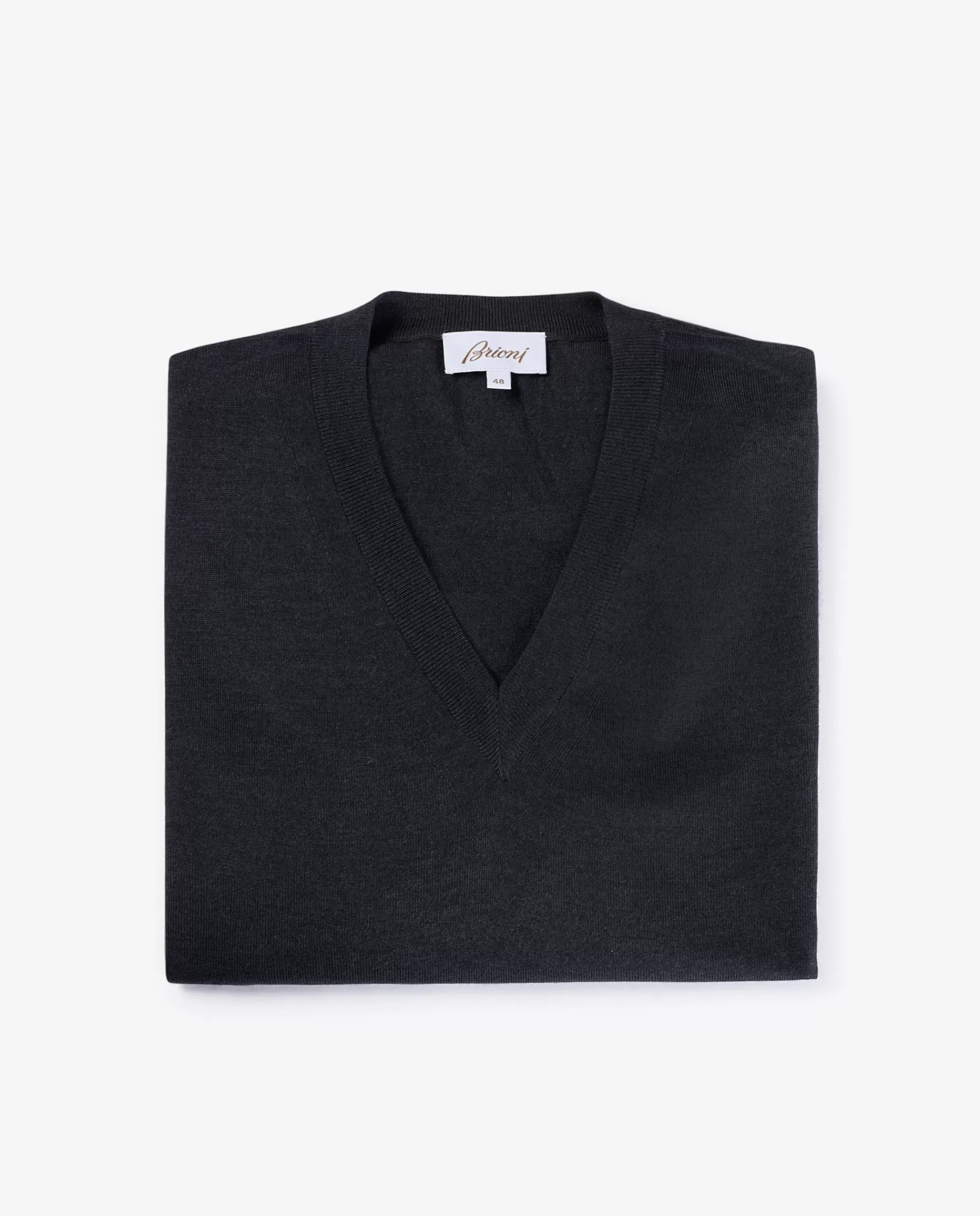 Sale Wol Mix V-Hals Trui Mannen Knitwear