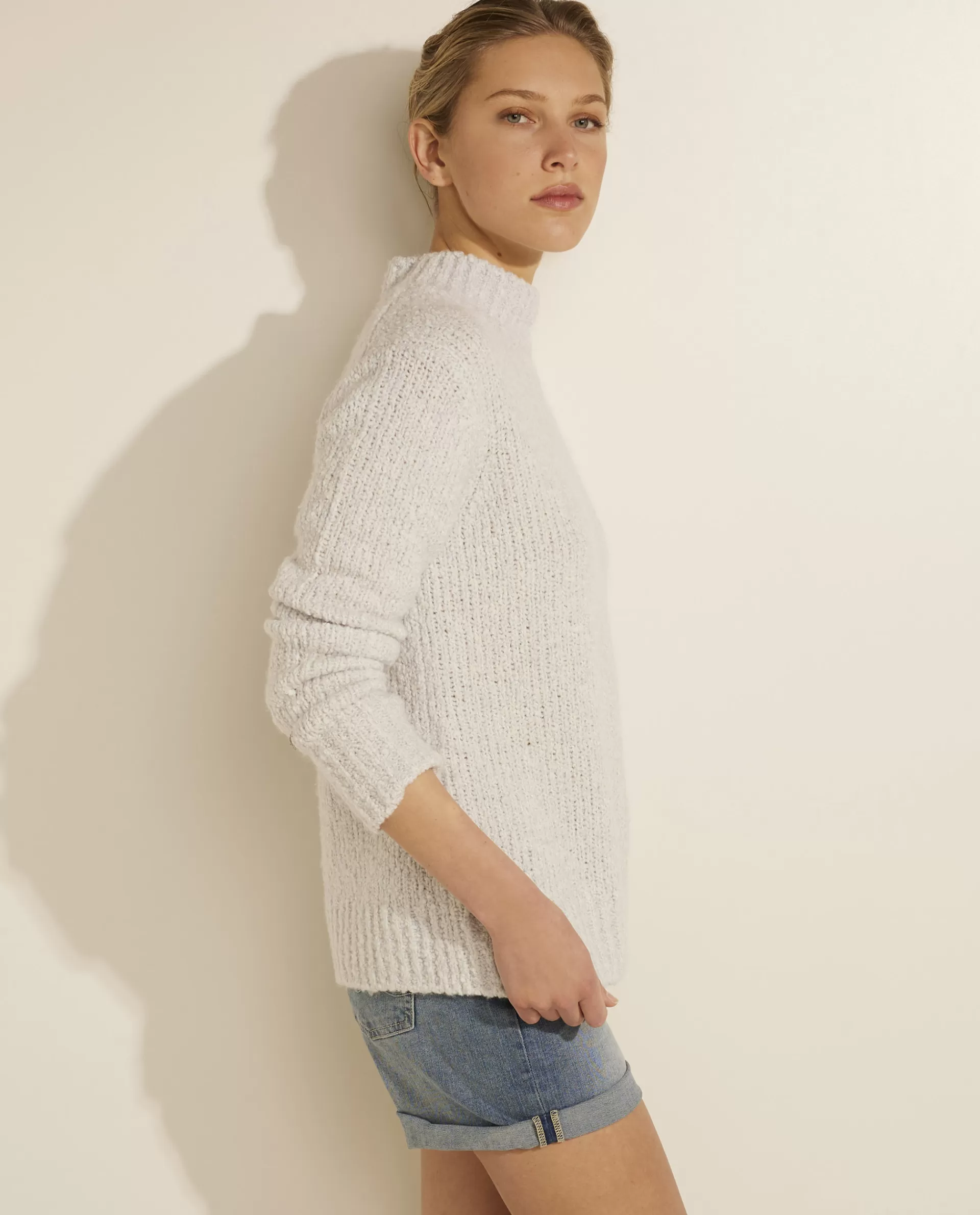 Store Wol-Cashmere Coltrui Vrouwen Knitwear