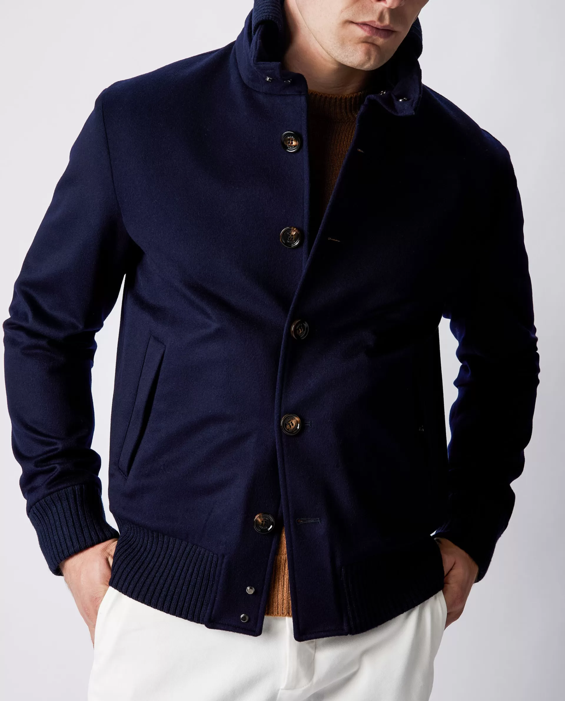 Fashion Wollen Bomber Mannen Jassen