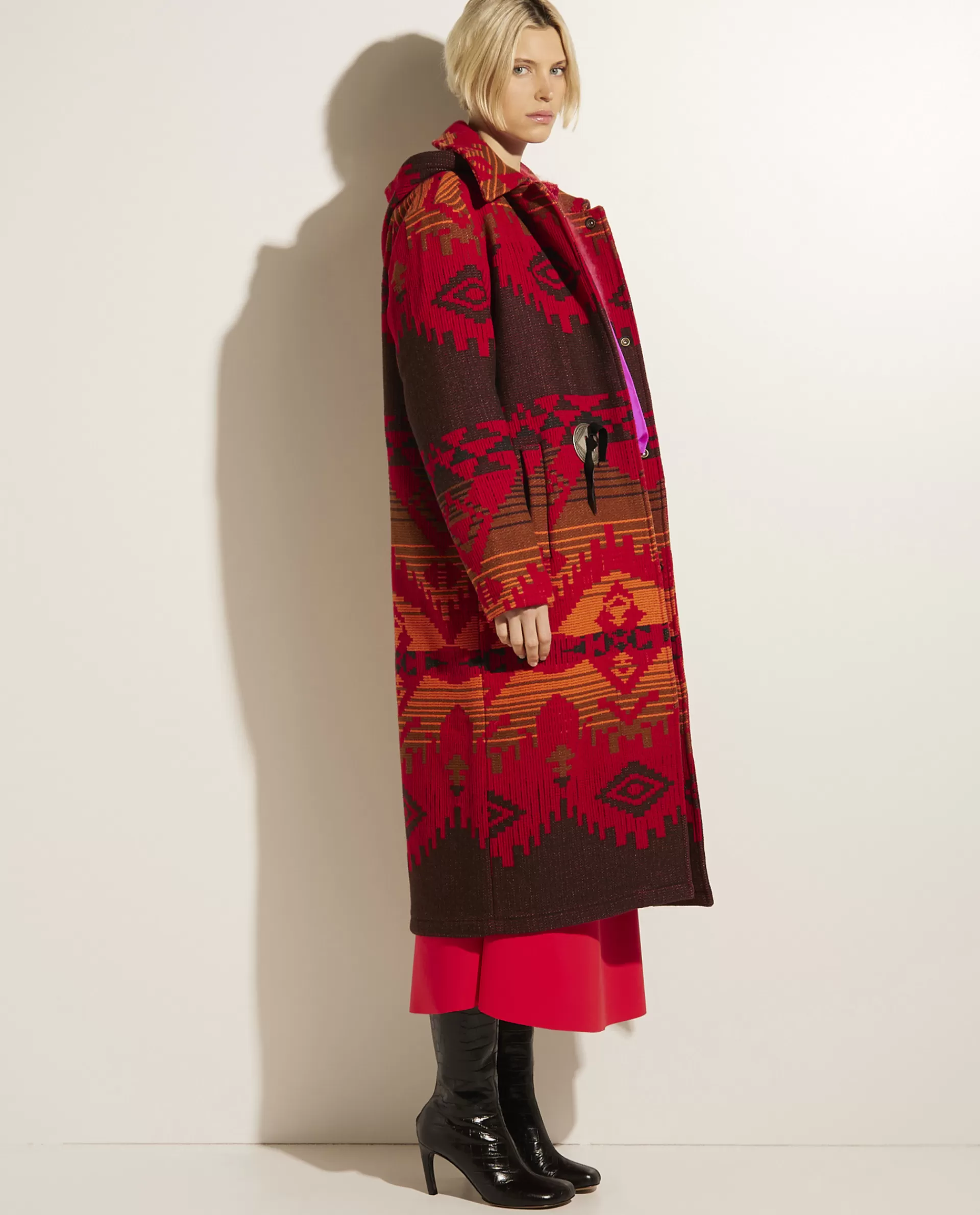 Best Wollen Navajo-Stijl Jas Vrouwen Jassen