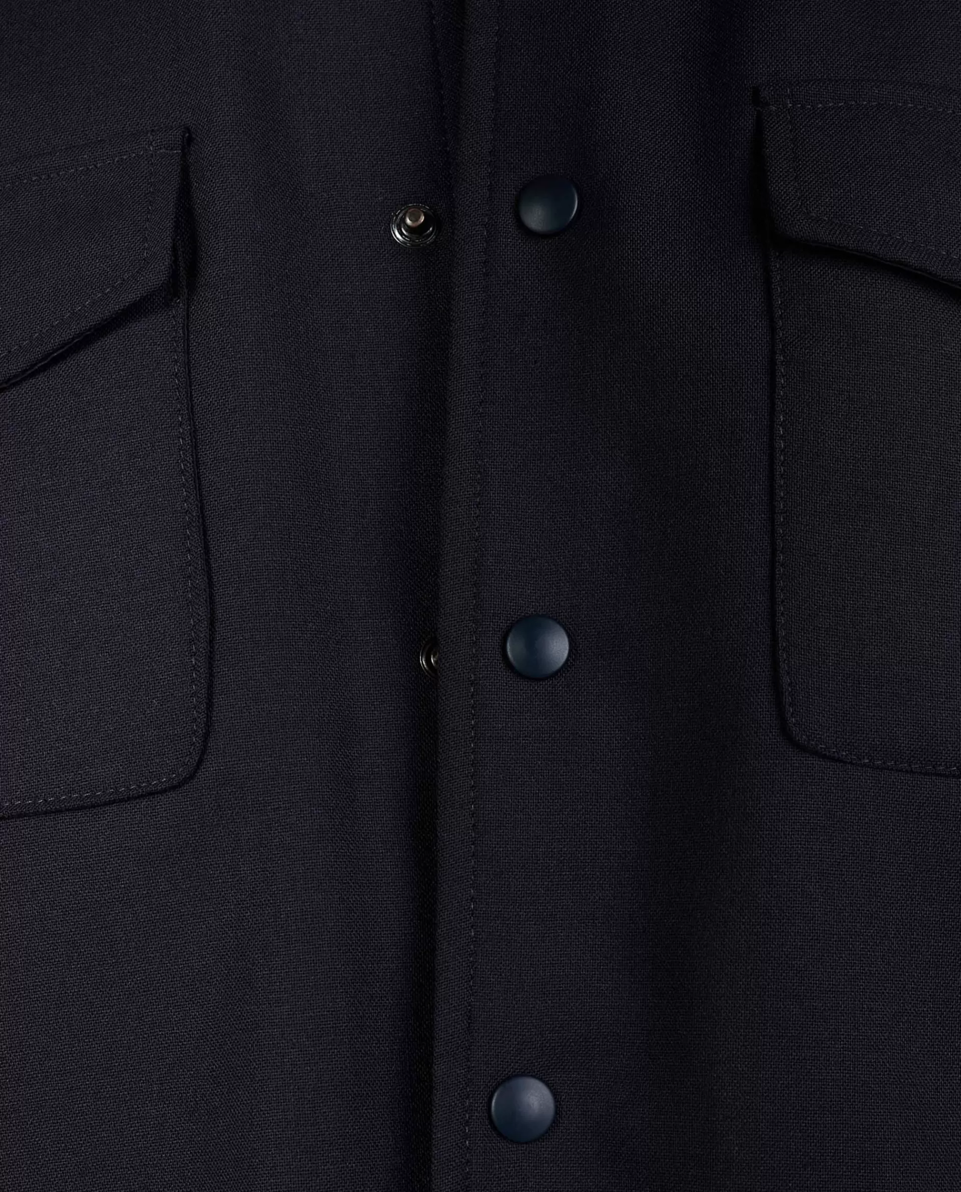 Online Wollen Overshirt Mannen Jassen