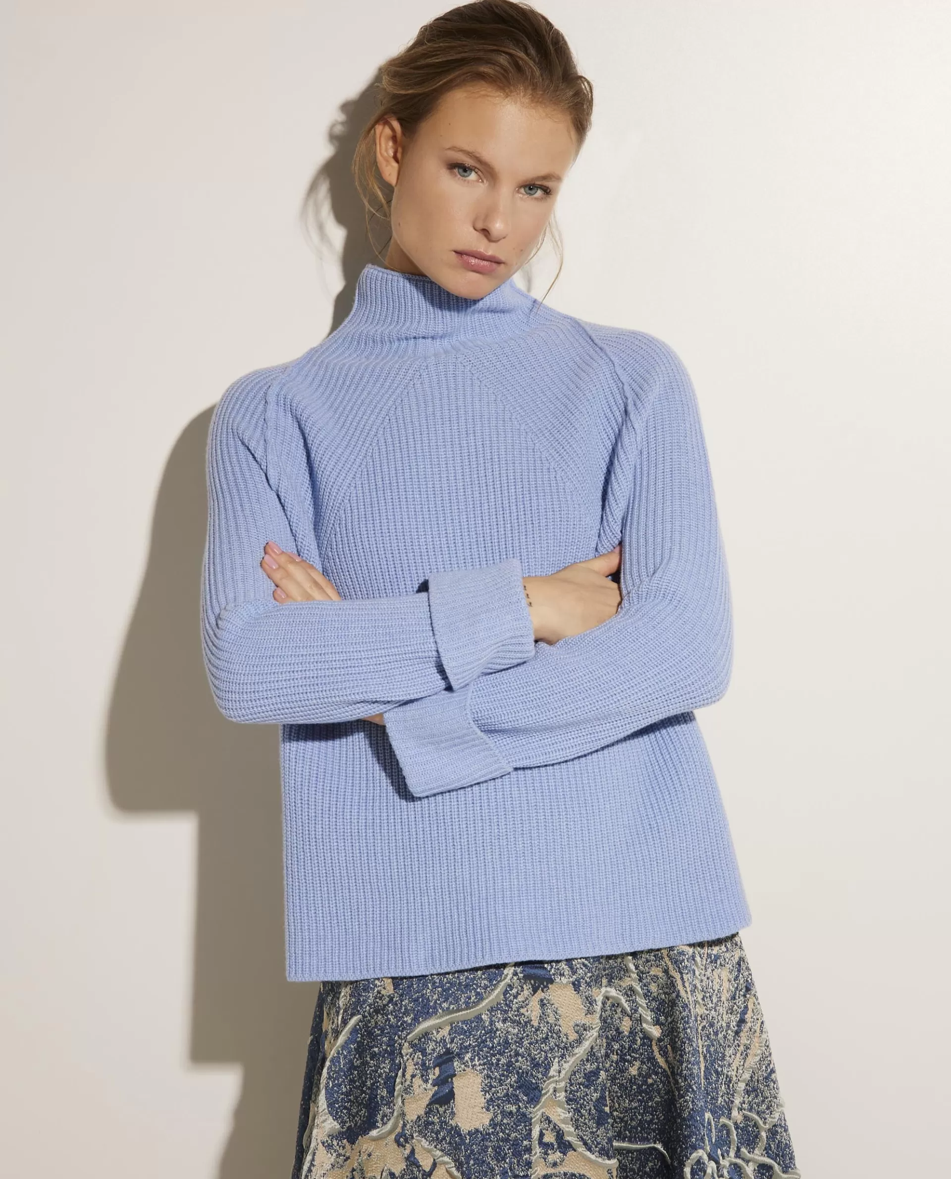 Outlet Wol-Mix Coltrui Vrouwen Knitwear