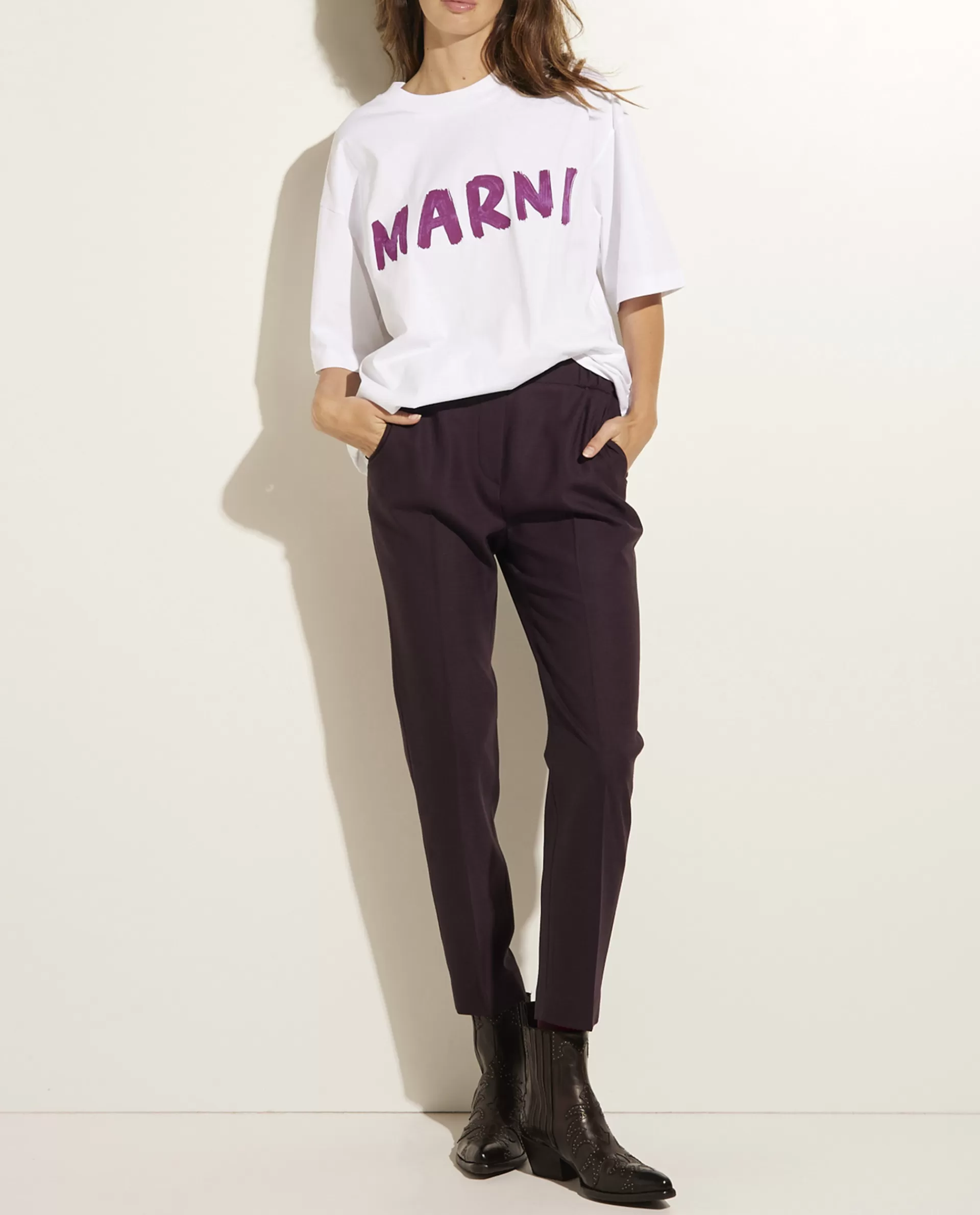 Store Wol-Mix Pantalon Vrouwen Broeken