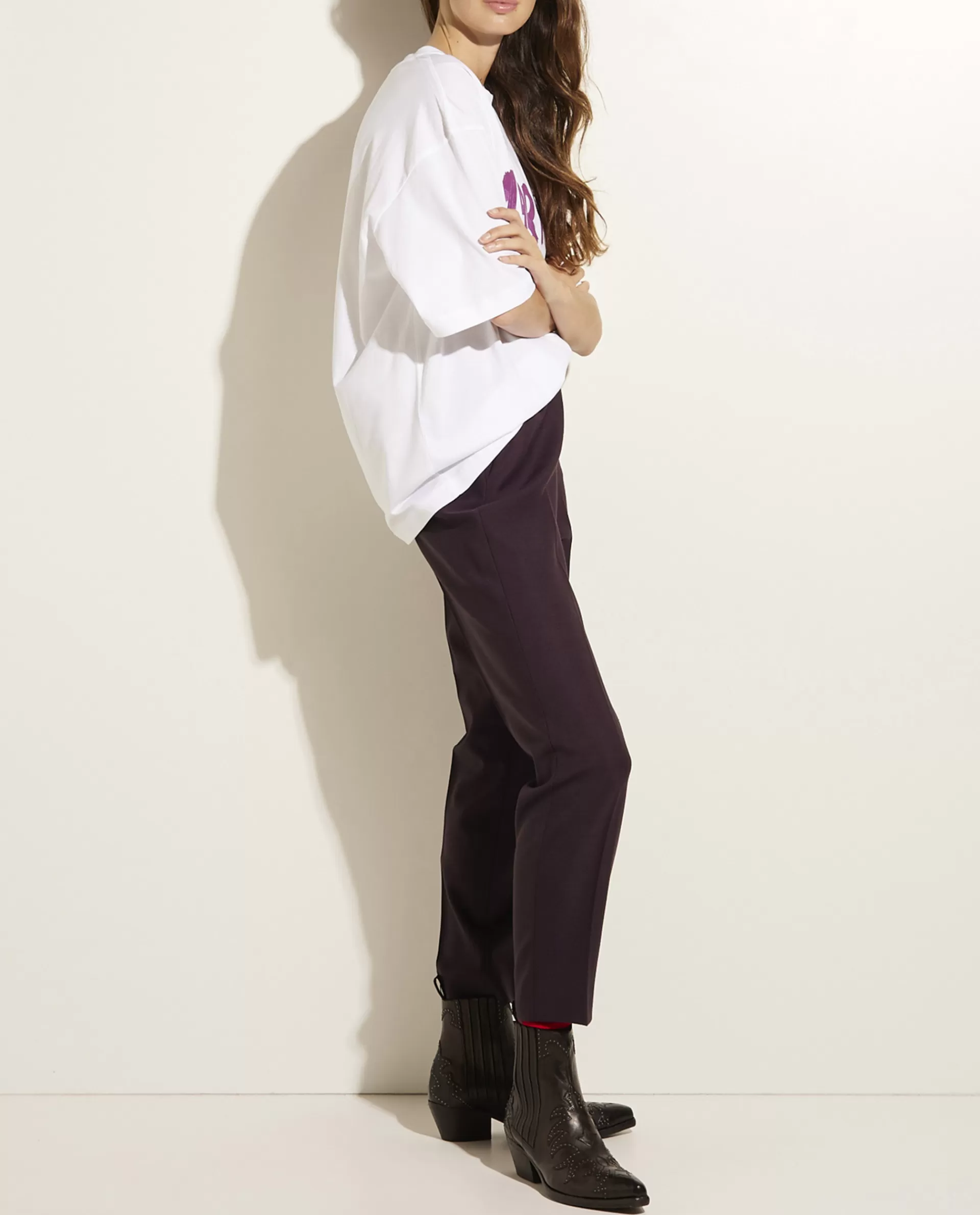 Store Wol-Mix Pantalon Vrouwen Broeken