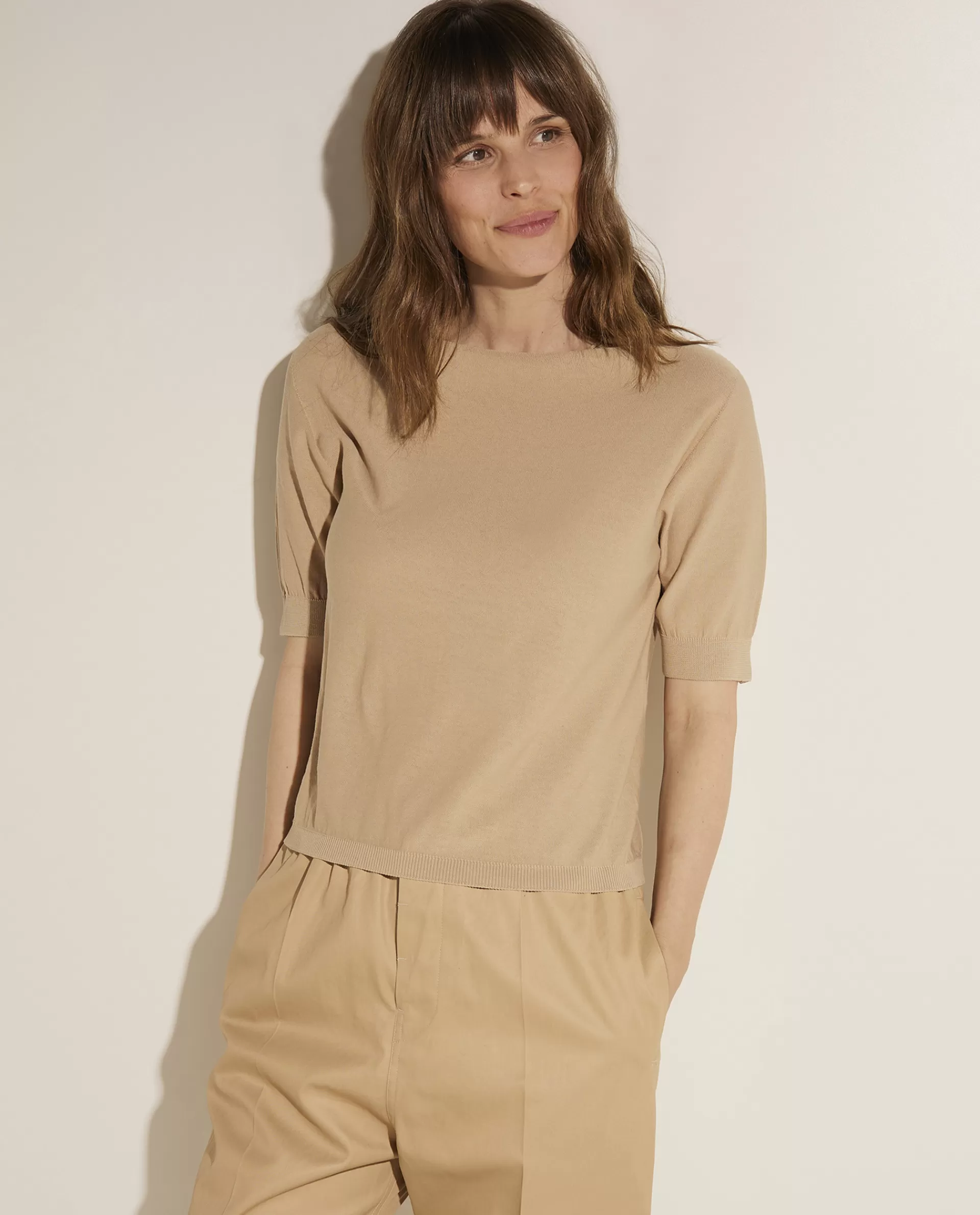 Shop Zachte Katoenen Trui Vrouwen Knitwear