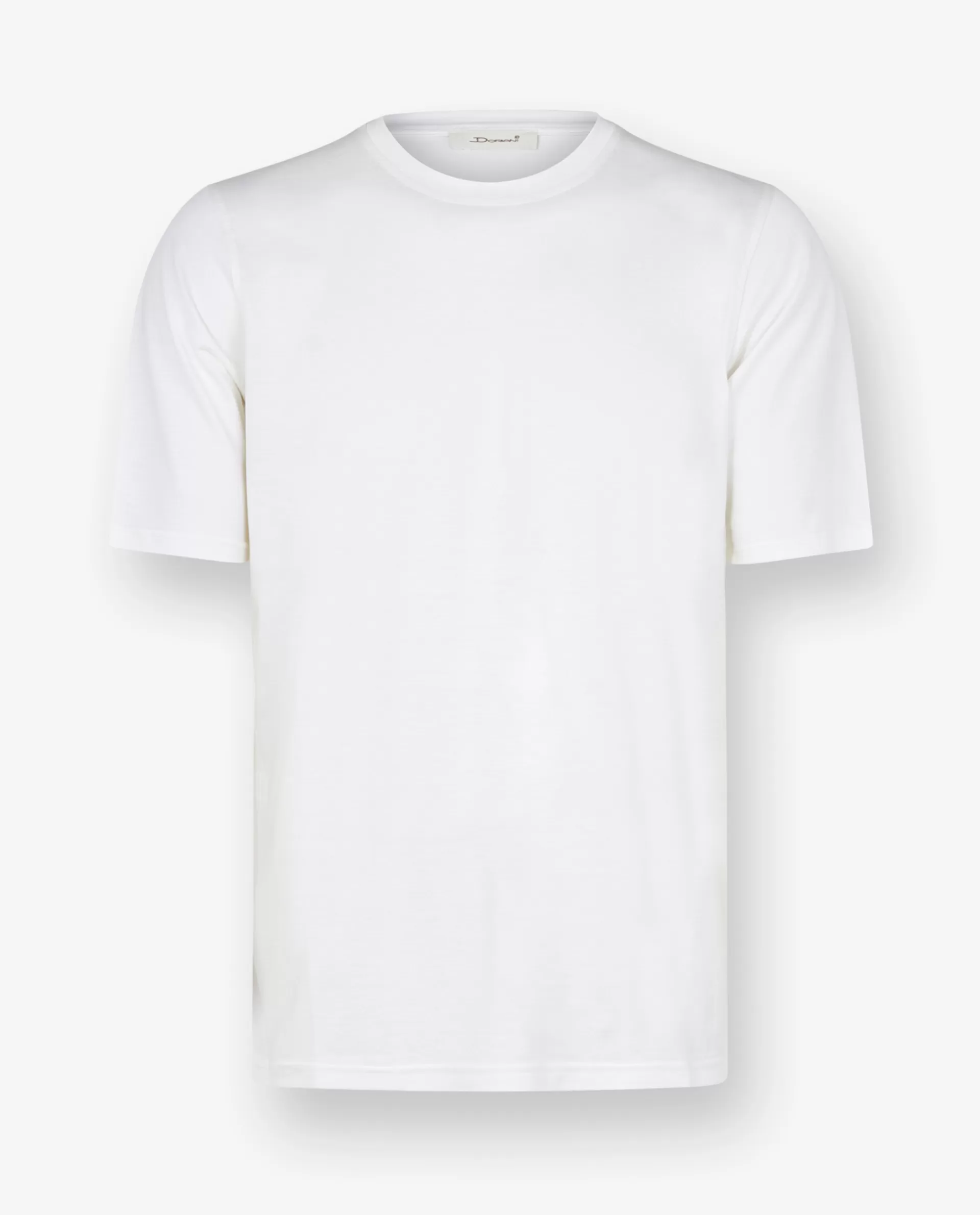 Fashion Zijde Katoenen T-Shirt Mannen T-Shirts