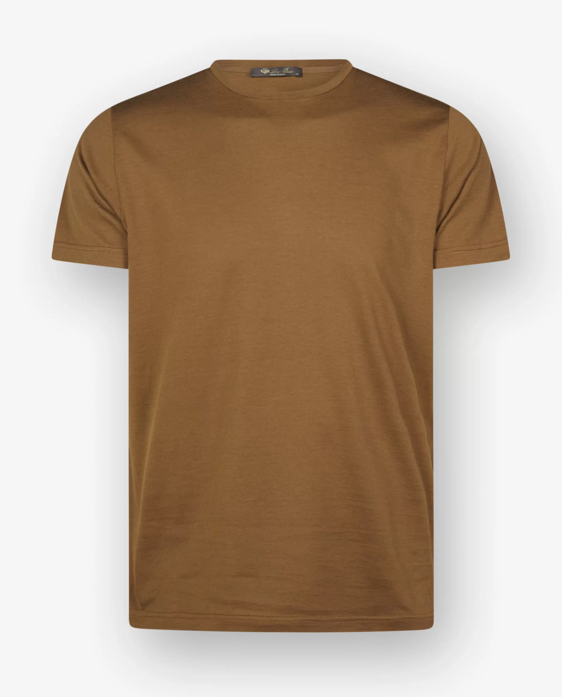 Outlet Zijde Katoenen T-Shirt Mannen T-Shirts