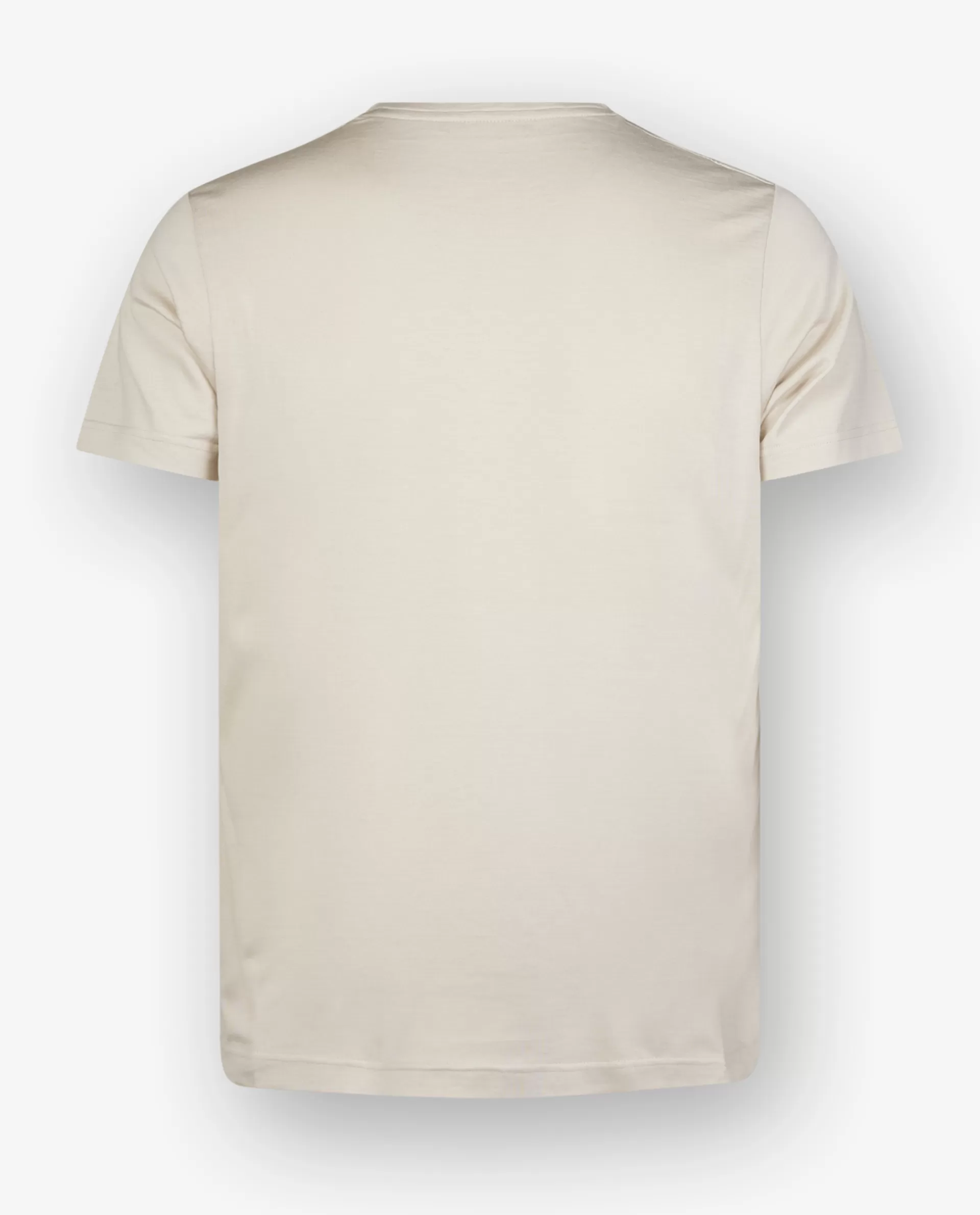 Clearance Zijde Katoenen T-Shirt Mannen T-Shirts