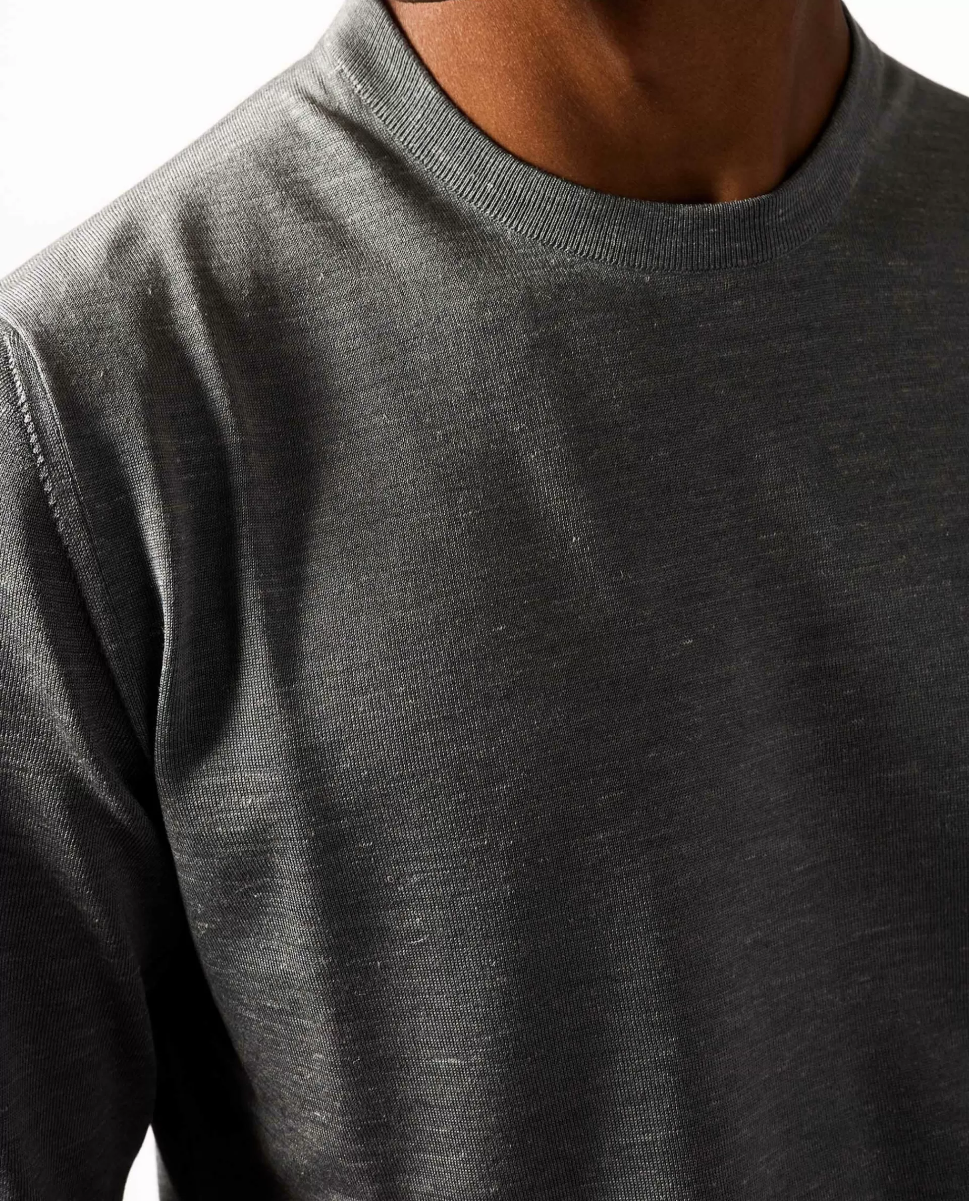 Cheap Zijde Mix Trui Mannen Knitwear