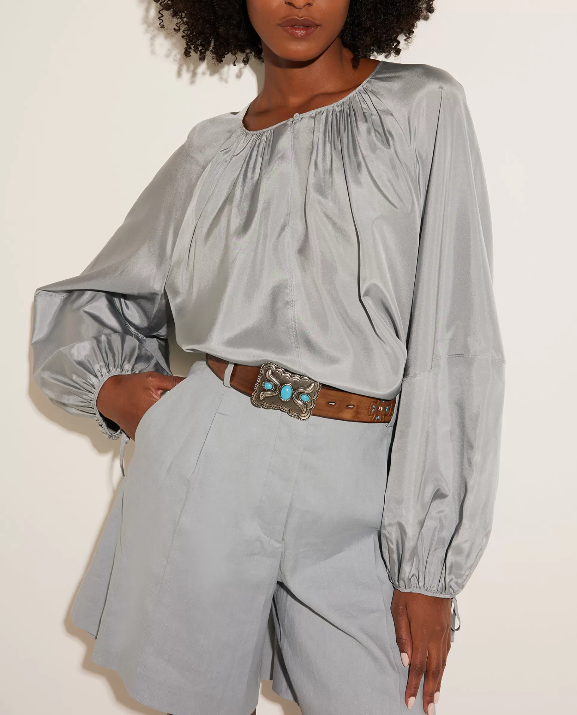 Cheap Zijden Blouse Vrouwen Blouses