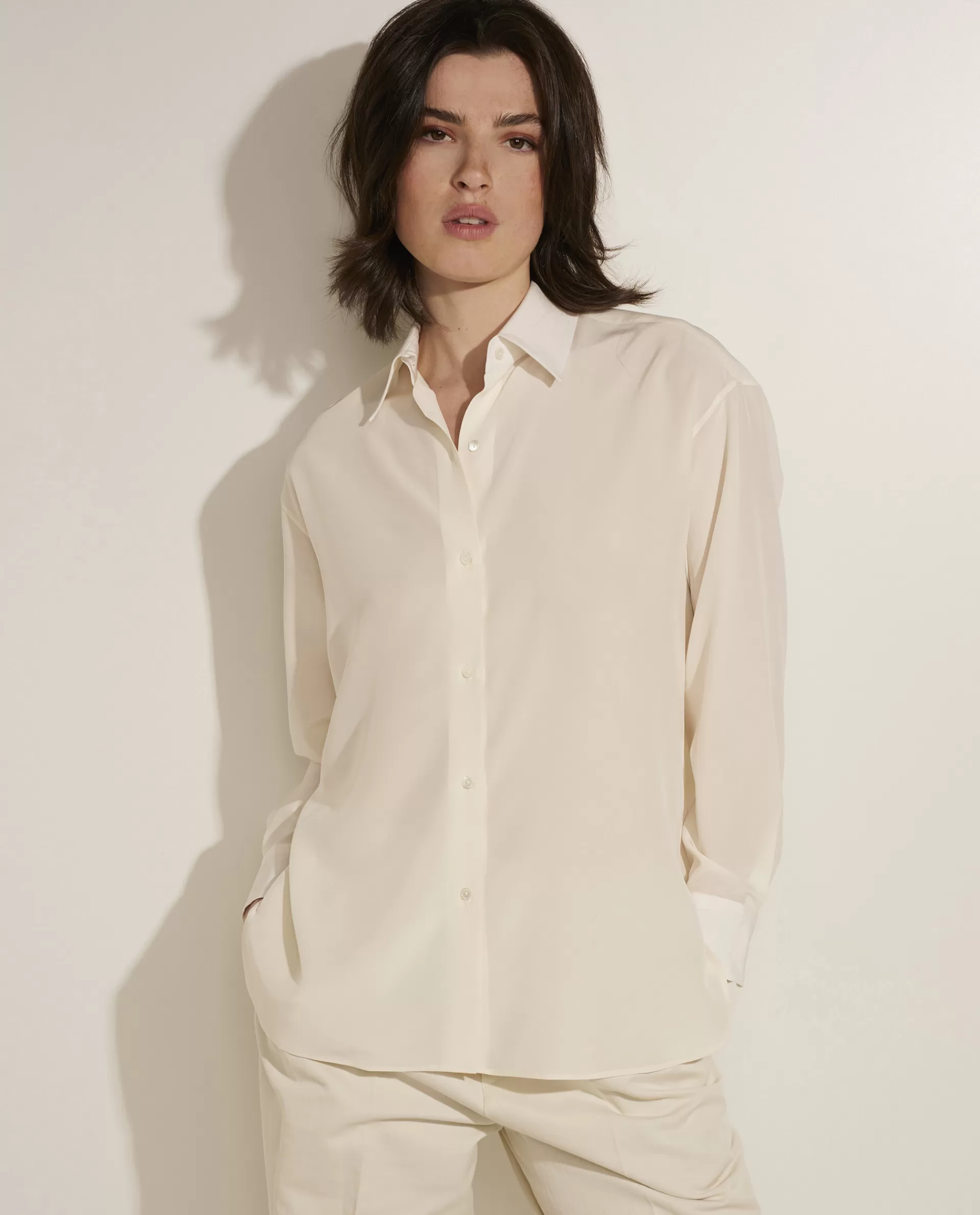 Fashion Zijden Blouse Vrouwen Blouses