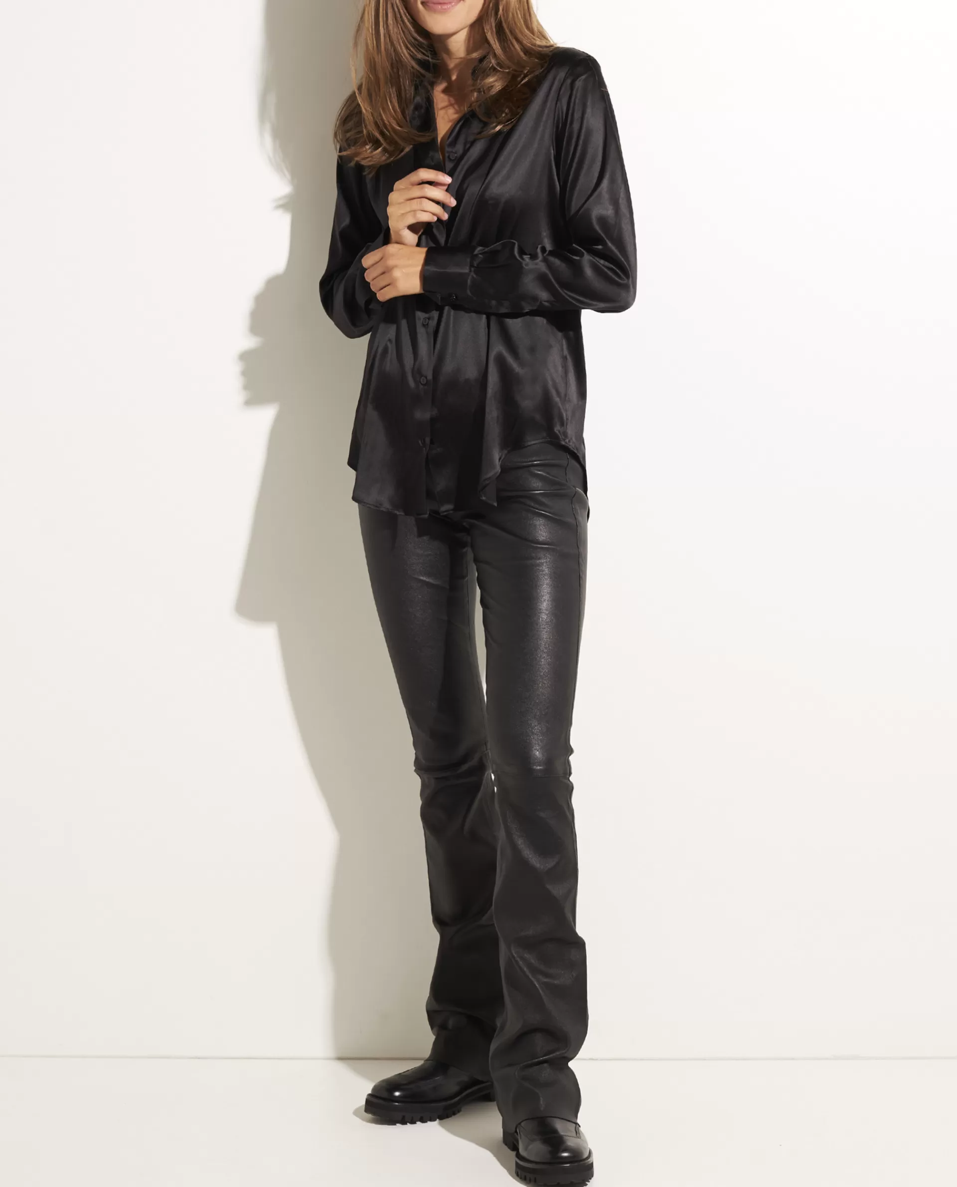 Clearance Zijden Blouse Vrouwen Blouses