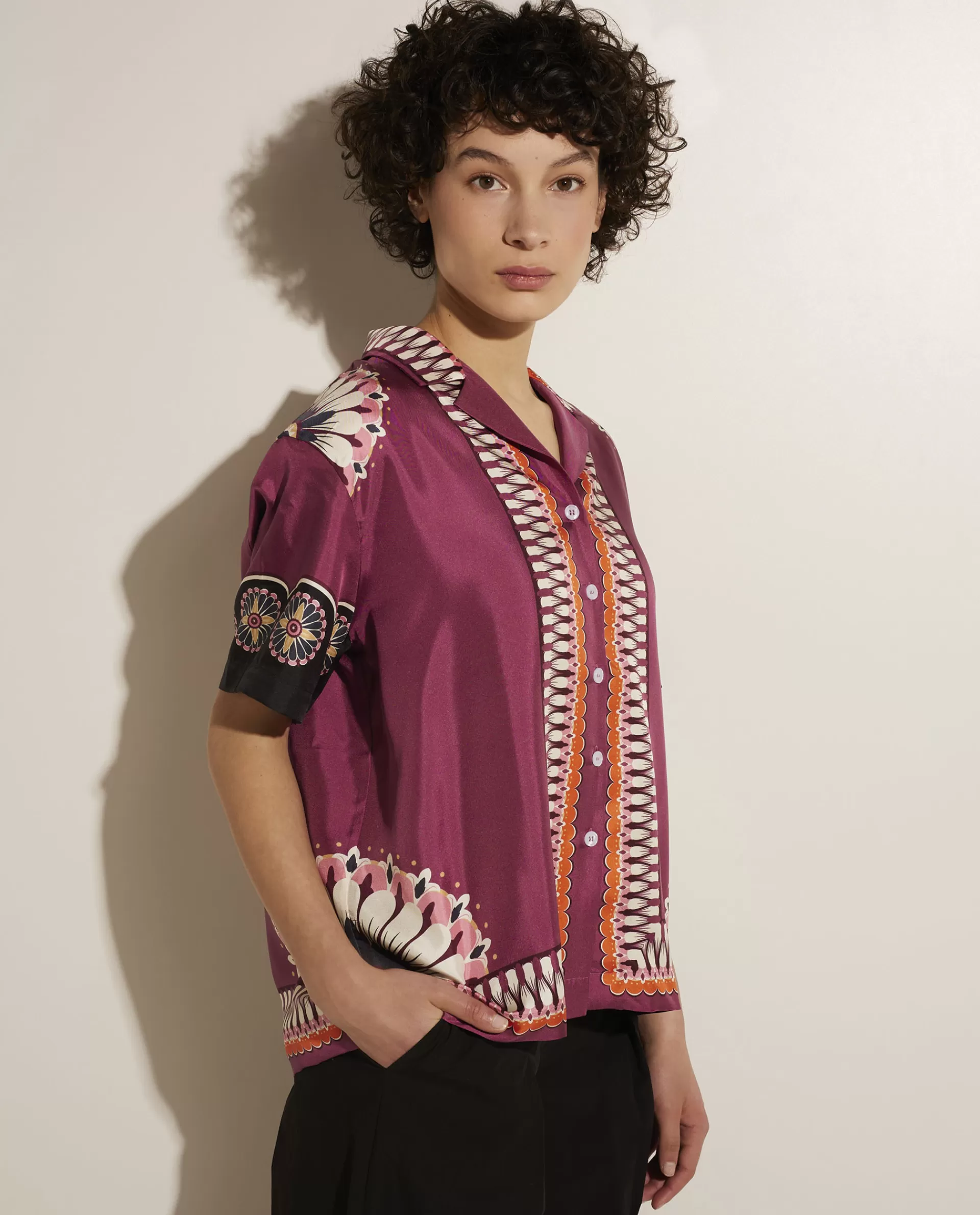 Clearance Zijden Blouse Vrouwen Blouses