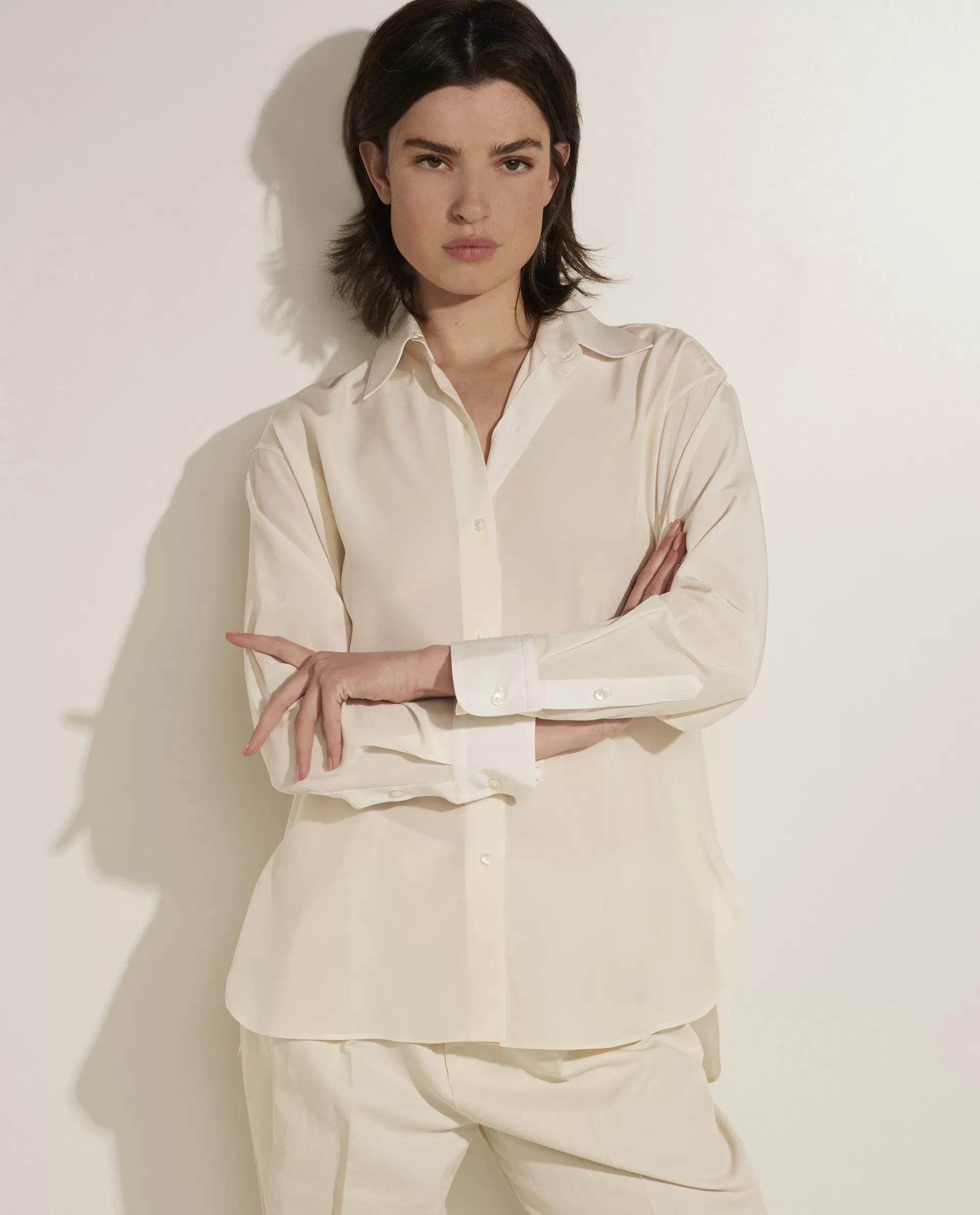 Fashion Zijden Blouse Vrouwen Blouses