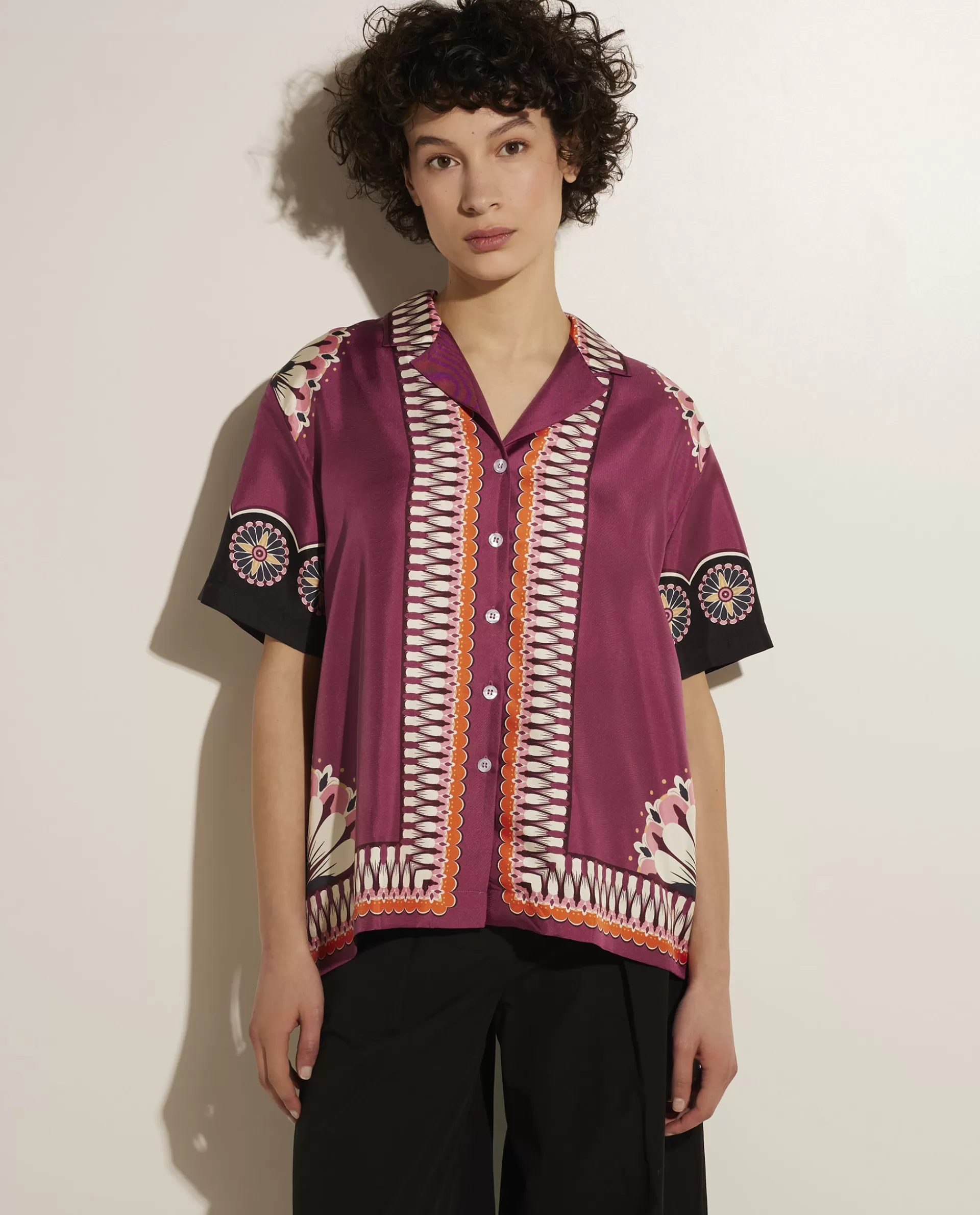 Clearance Zijden Blouse Vrouwen Blouses
