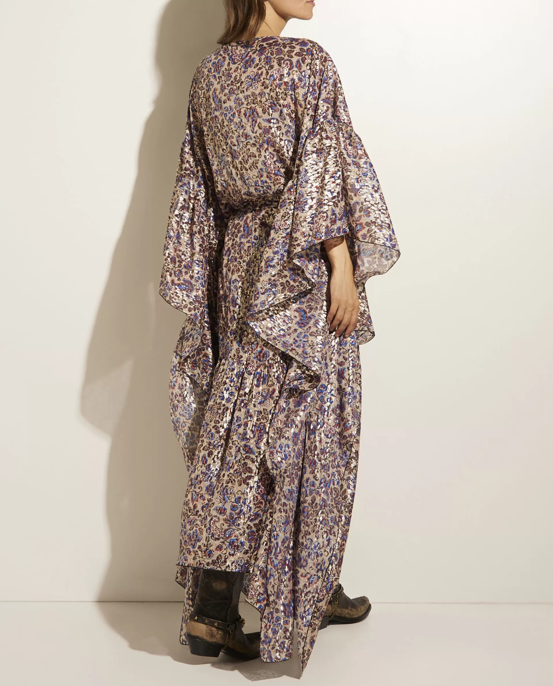 Discount Zijden Cascata Kaftan Vrouwen Jurken