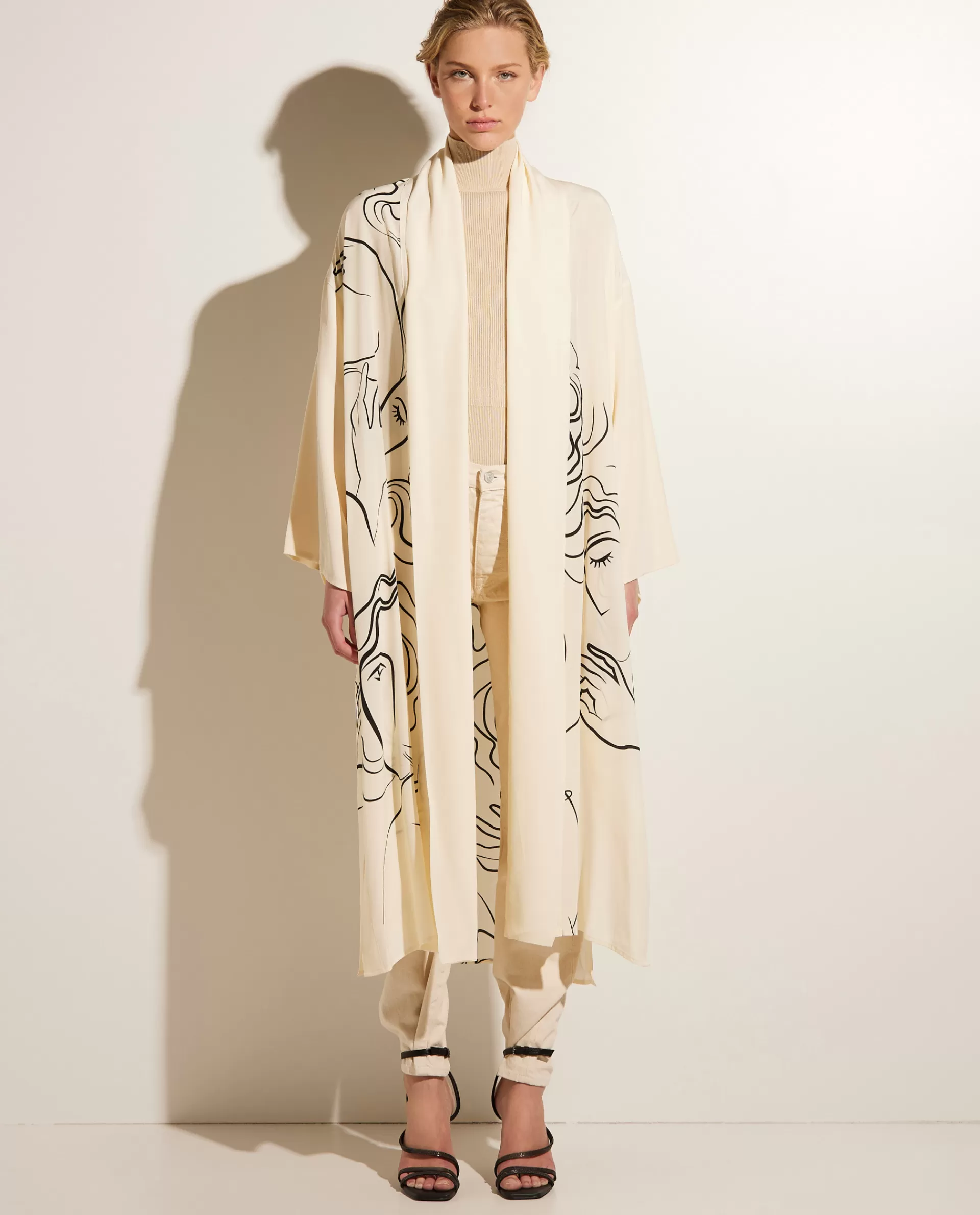 Flash Sale Zijden Kimono Vrouwen Jassen