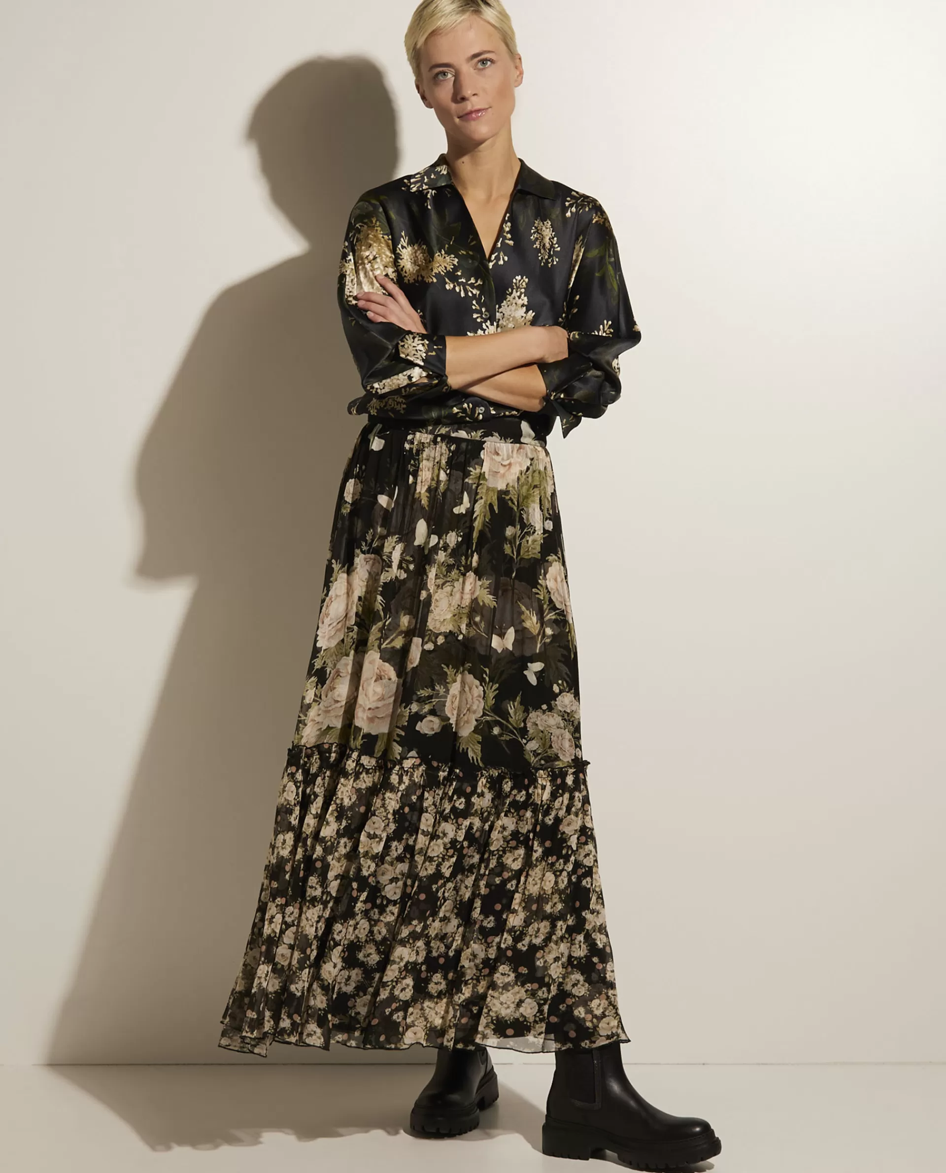 Flash Sale Zijden Maxi Rok Vrouwen Rokken