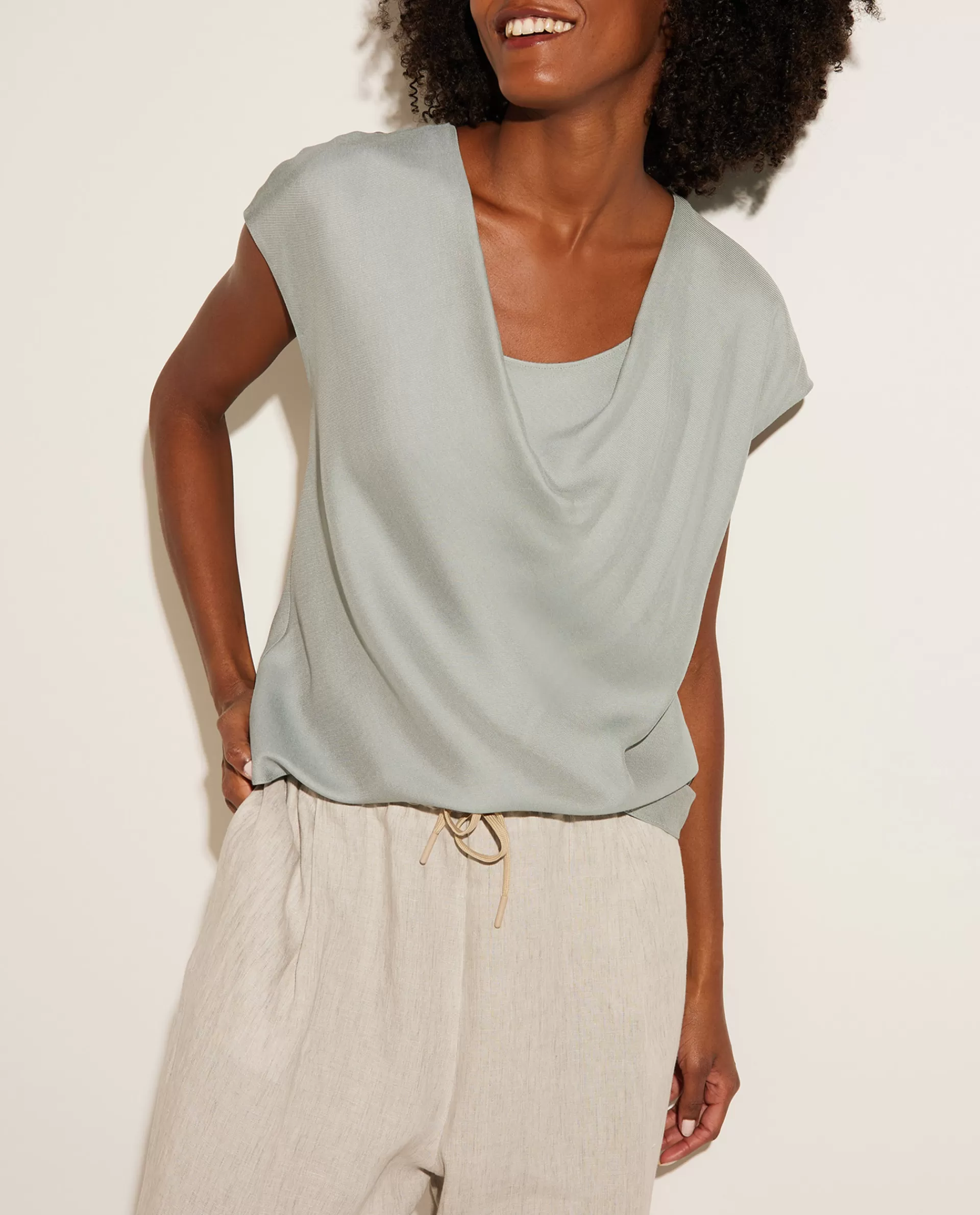 Store Zijden Top Vrouwen Tops