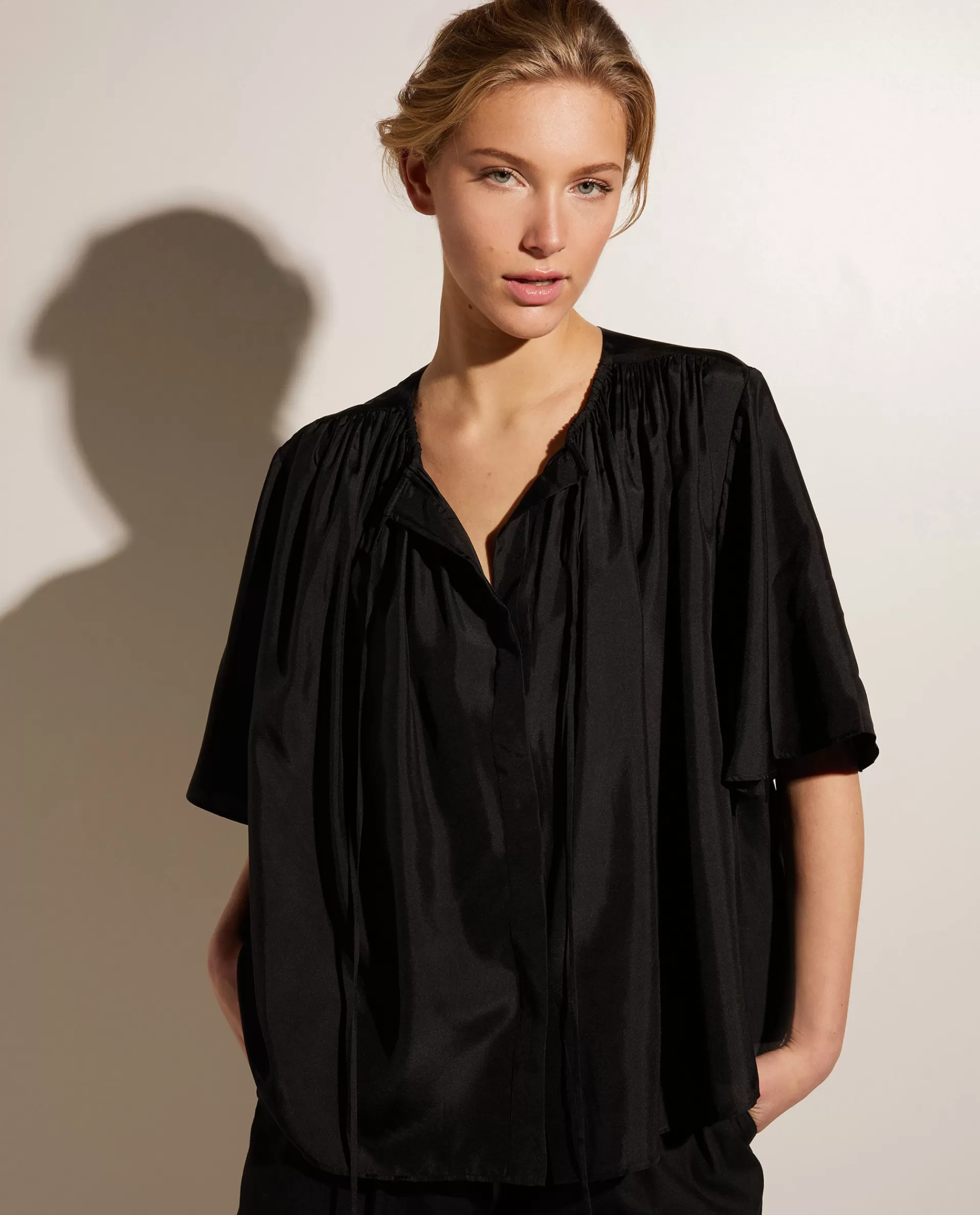 Discount Zijden Top Vrouwen Tops