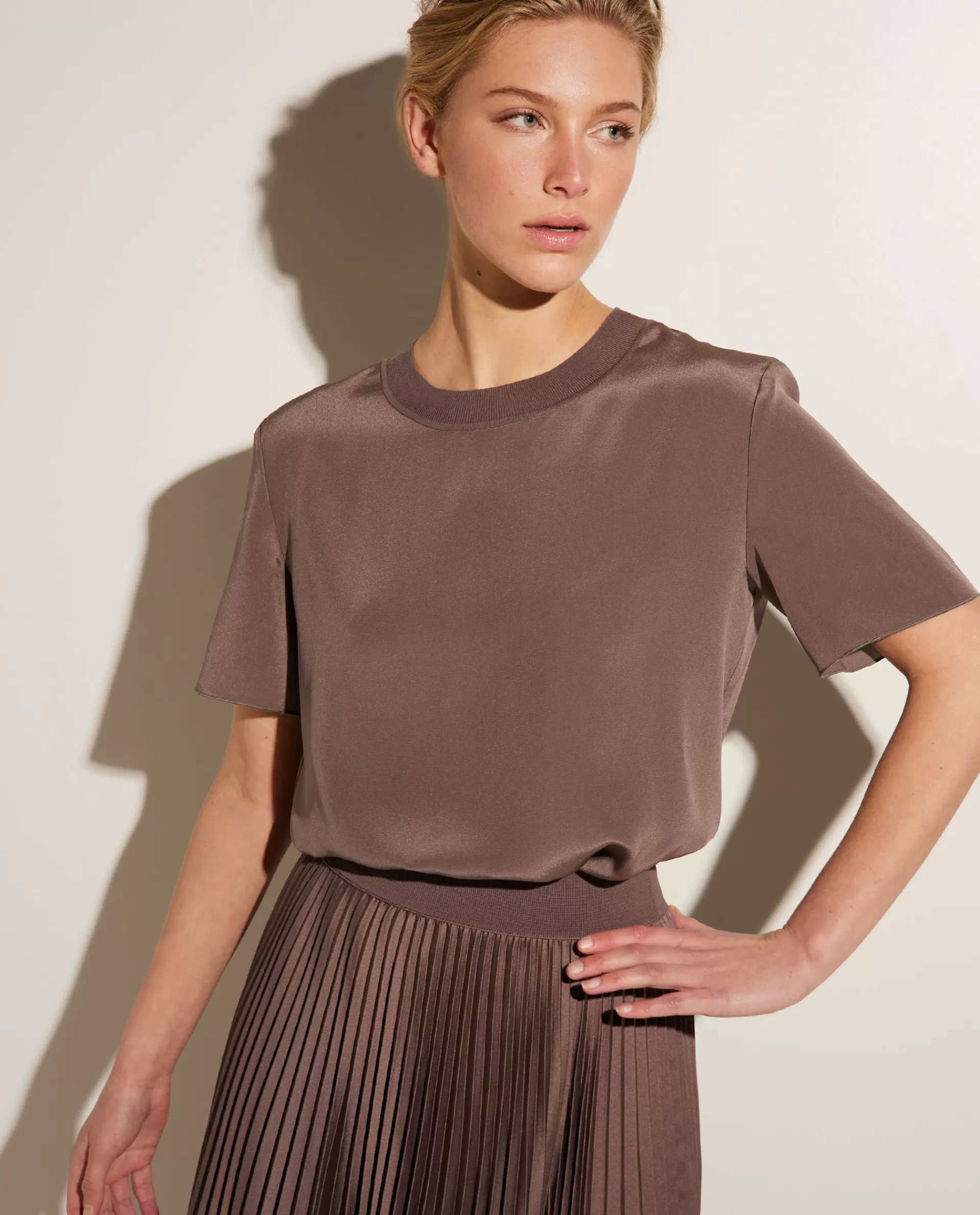 Shop Zijden Top Vrouwen Blouses