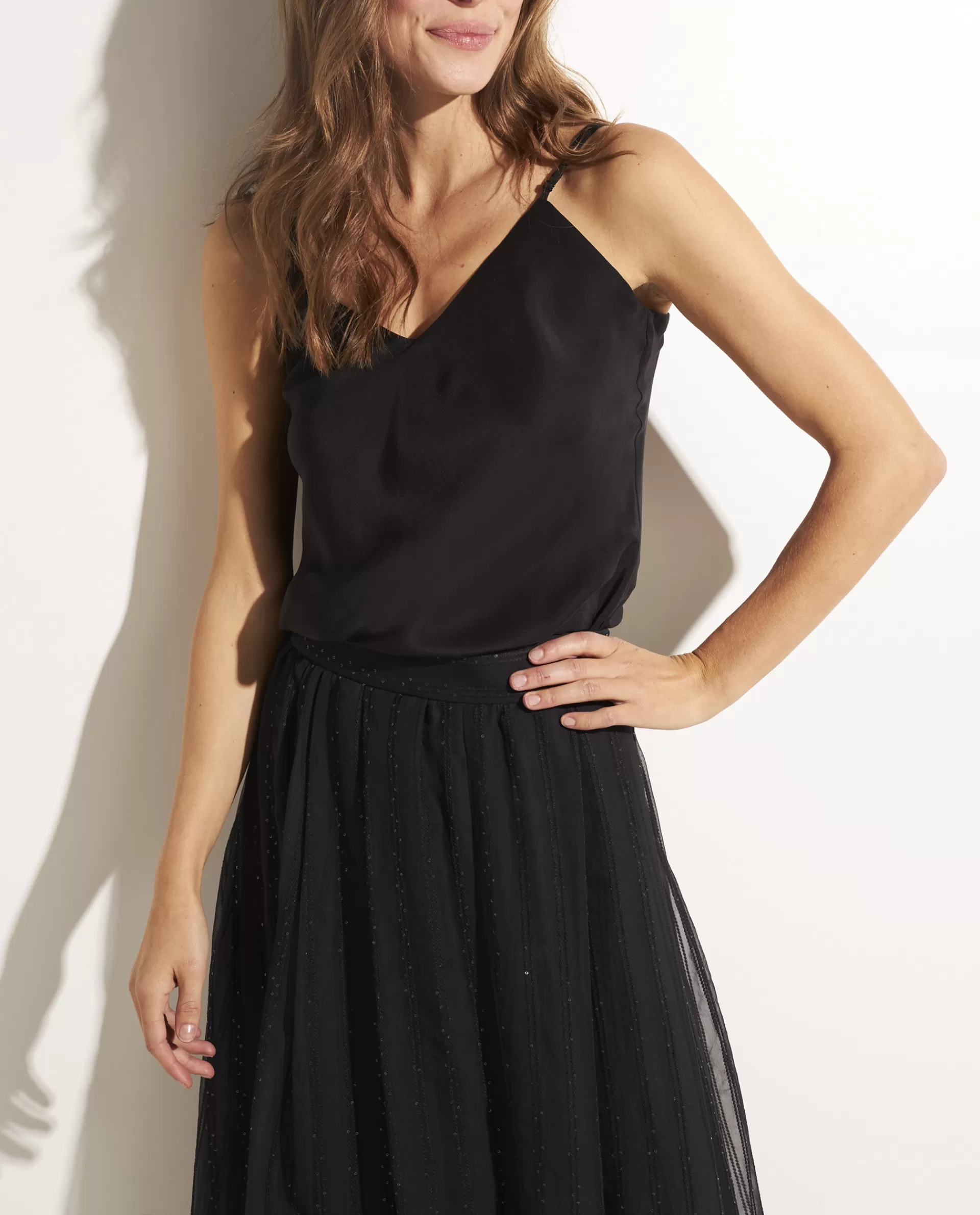 Sale Zijden Top Vrouwen Tops